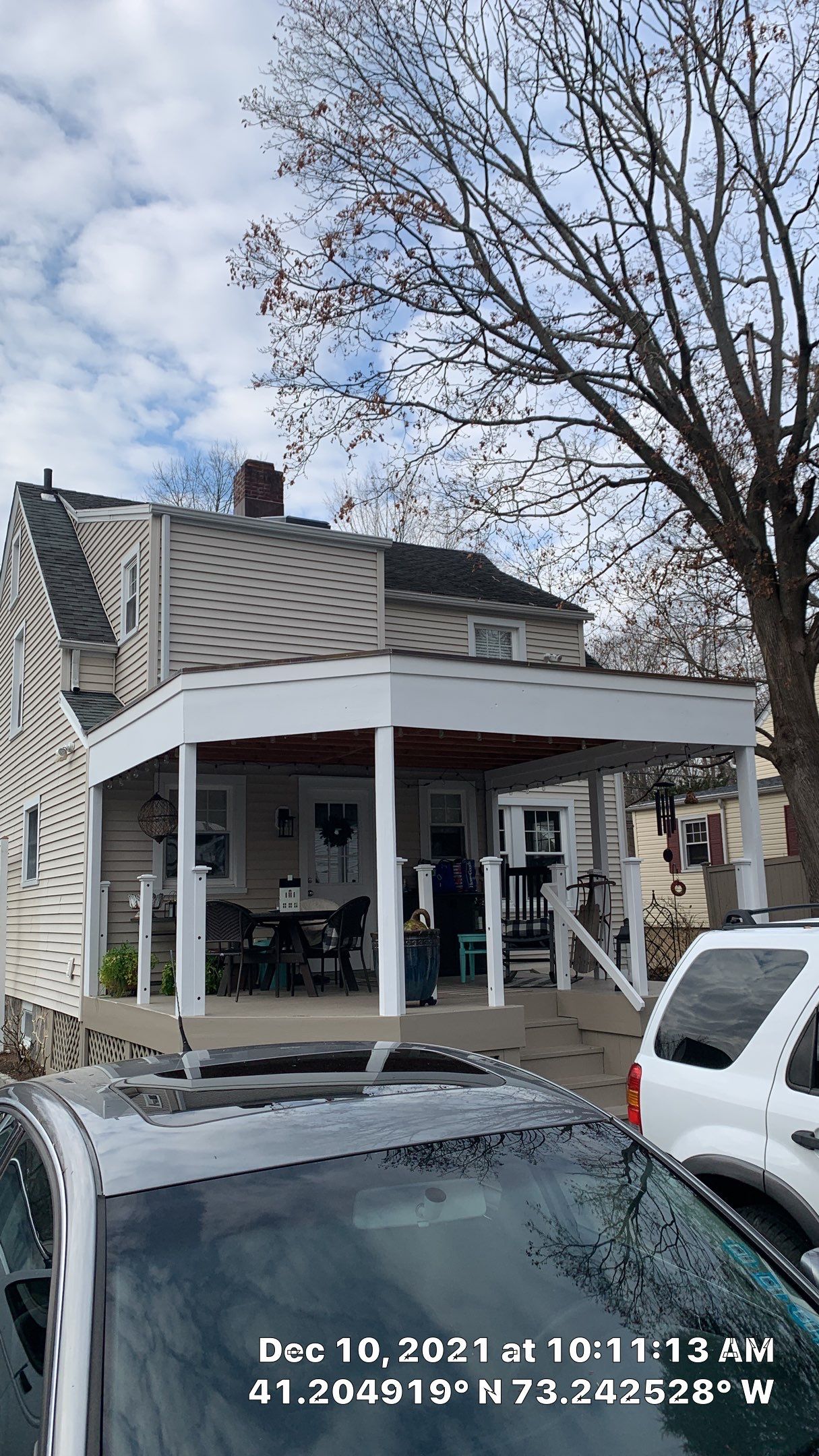 Gutter Installation using White gutters by A Plus Exterior