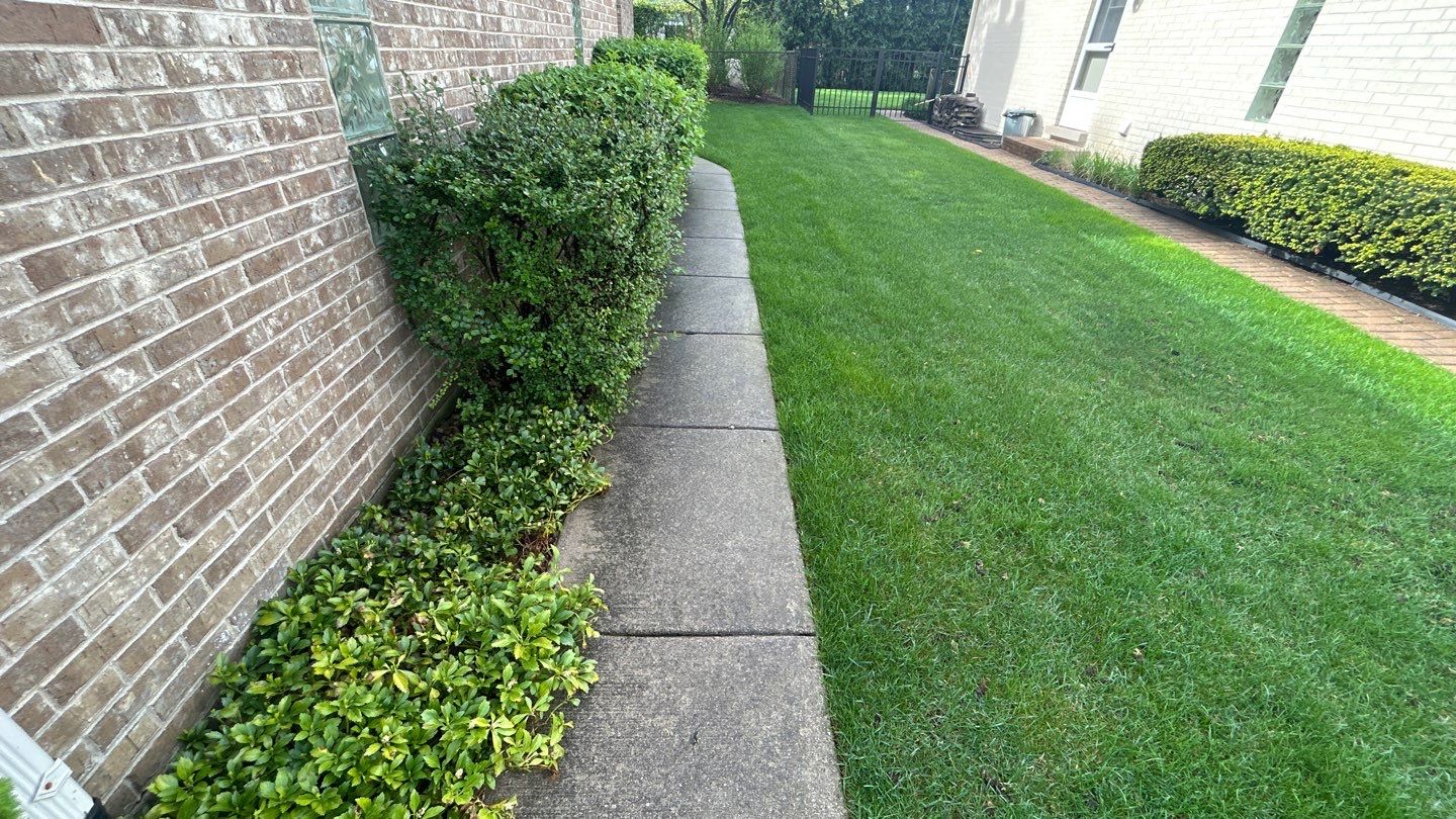 concrete patio and driveway cleaning by Northern Power Washing LLC.