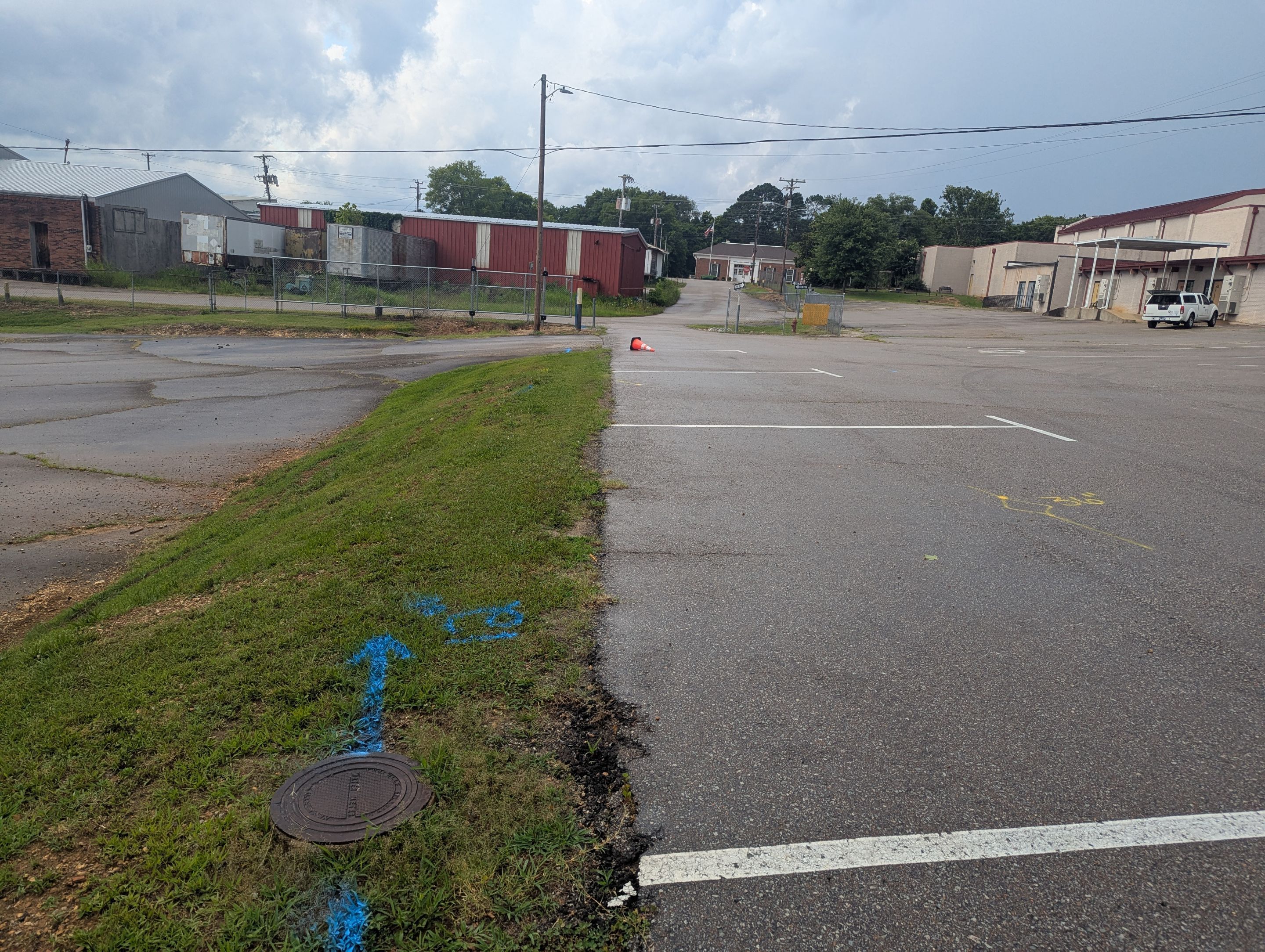 Utility Locate and GPR (School Project) by Alsip Locating Service, LLC