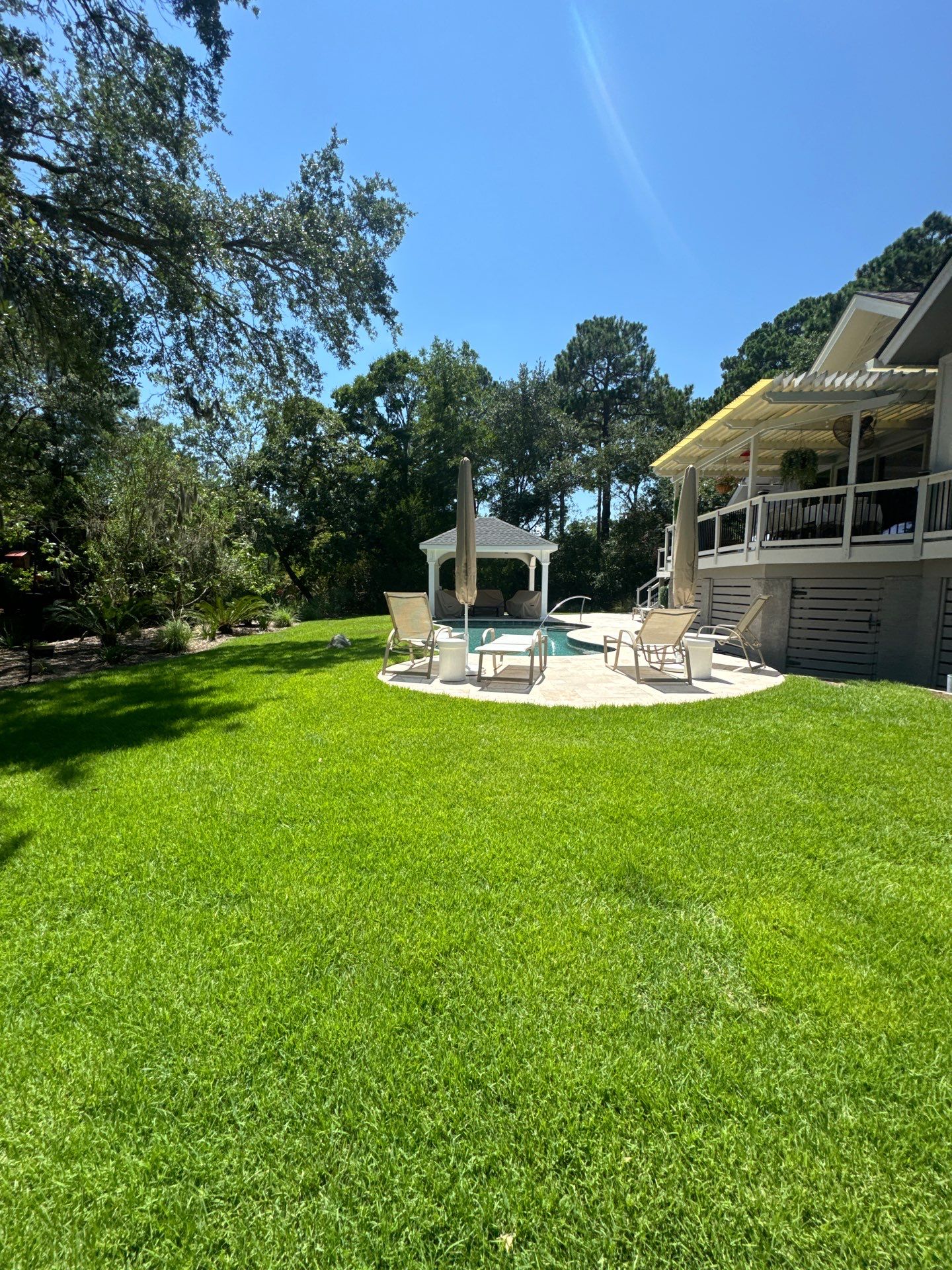 Residential Drainage Solutions and Sod Installation in Hilton Head Island