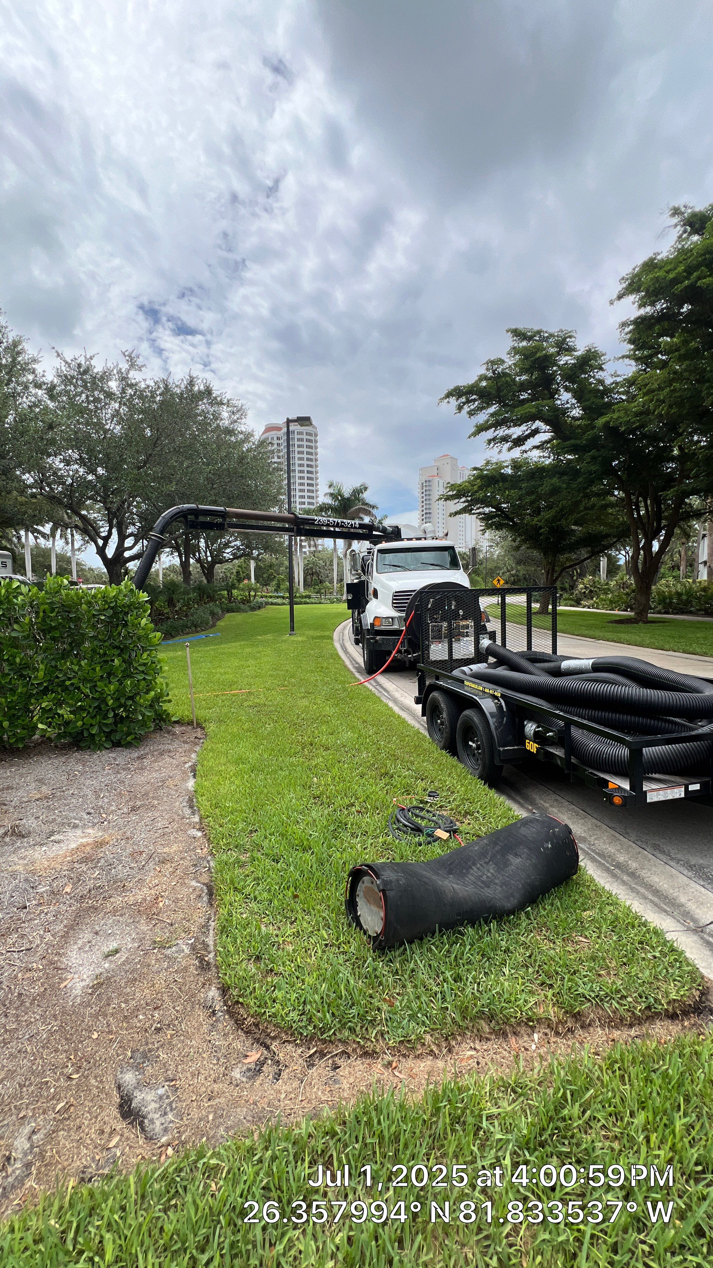Bonita Bay Condo Stormwater Maintenance with PRS by APS Power & Water