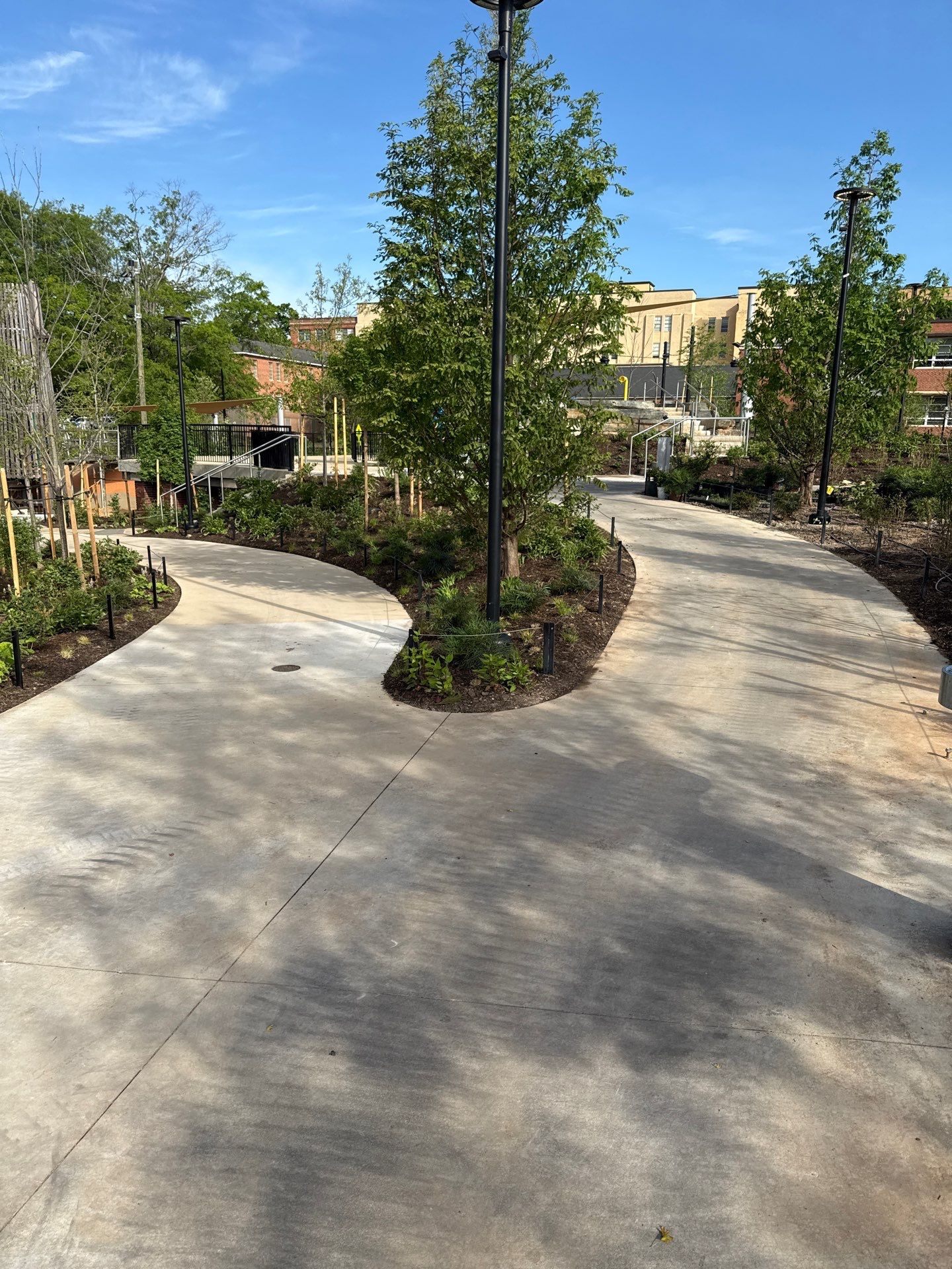 Playground using Mini Mesh by Mccall Commercial Fencing
