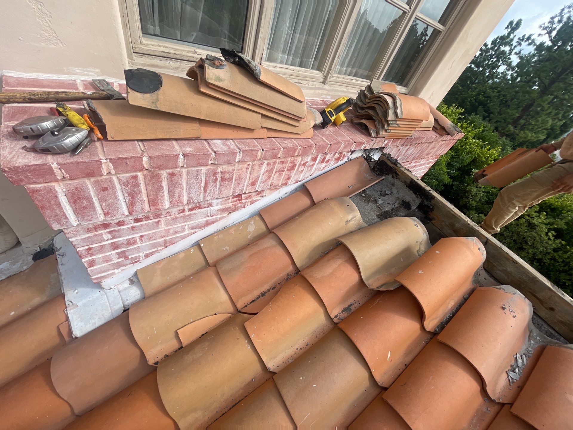 Tile Reset Project- Los Angeles CA 90049 by Epic Roof Replacement