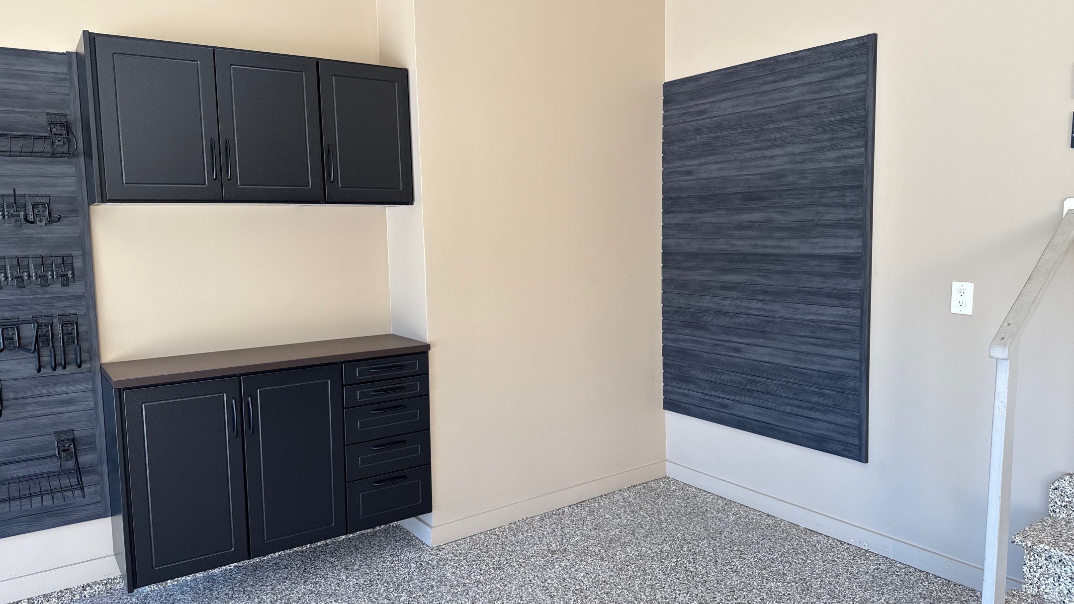 Art's New Garage Make-over Turned Out Great  by Banner Garage