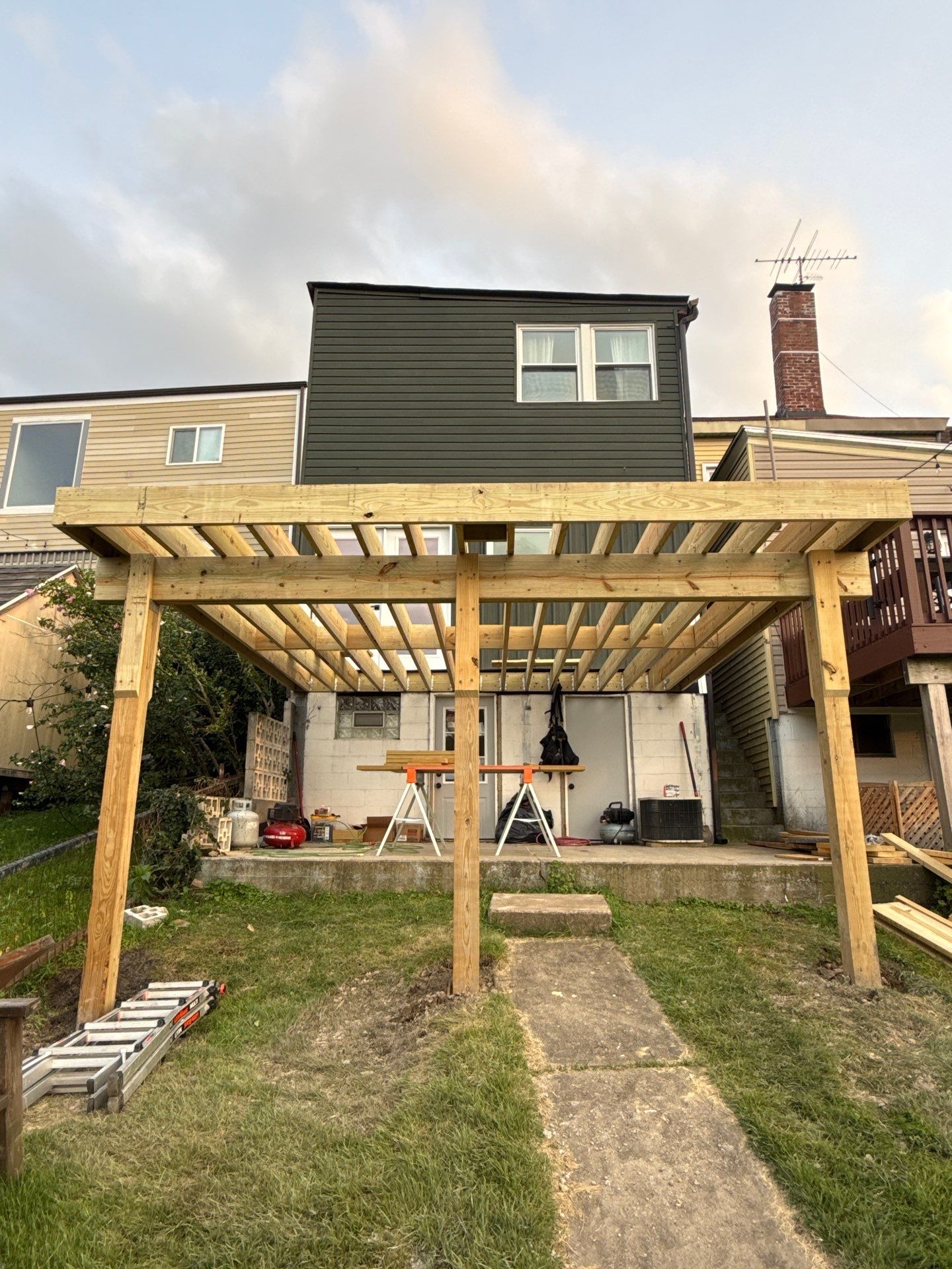Deck Project in Southside Slopes by Cousins Roofing Siding & Decks