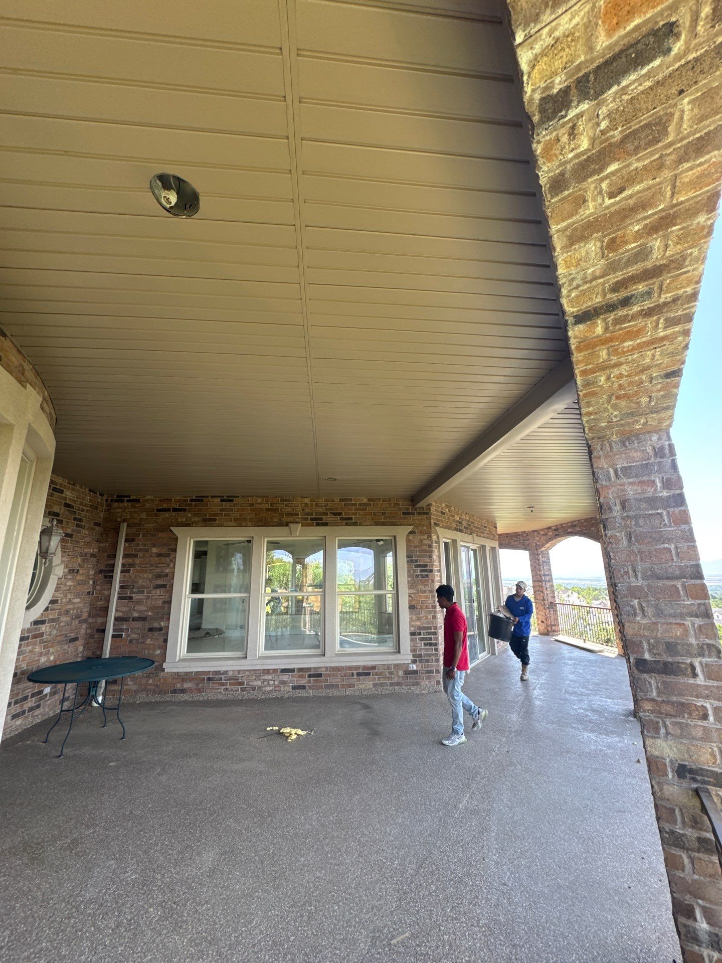 Project in Layton by Master Rain Gutters.