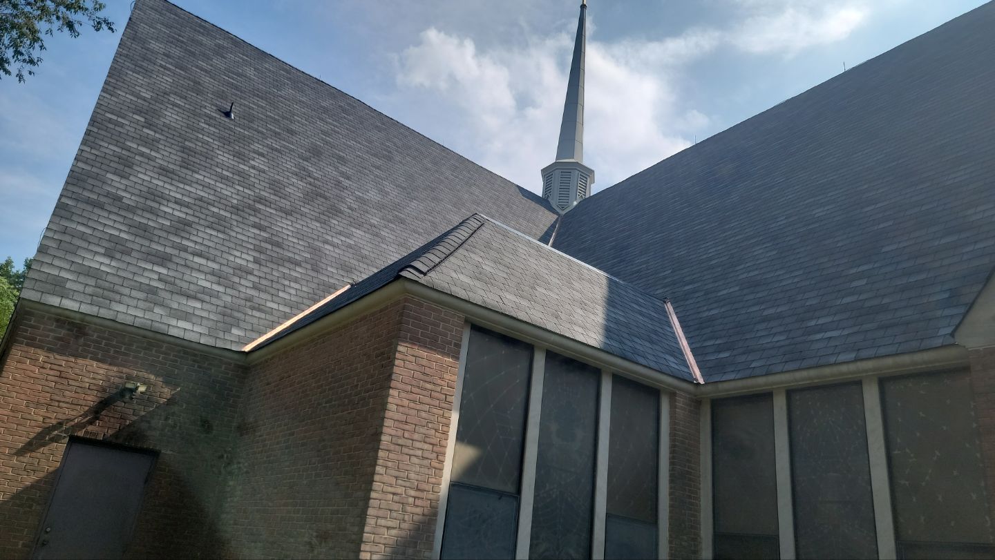 Roof Installation using Flat Roof Coating by ExteriorPros