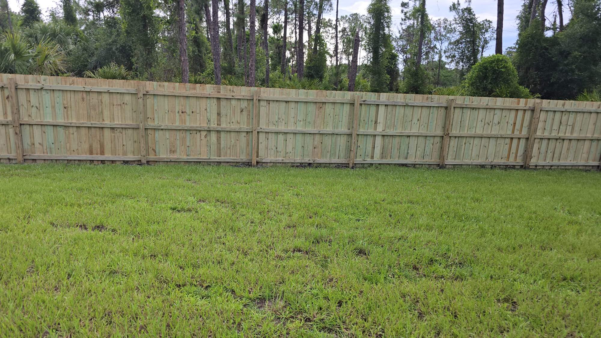Wood Install in North Port by True Fence LLC