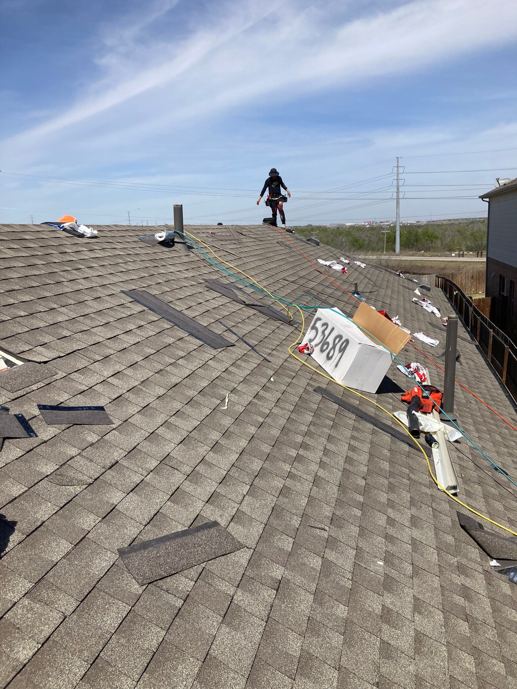 Project in Del Valle by Rhino Roofing and General Contracting, LLC