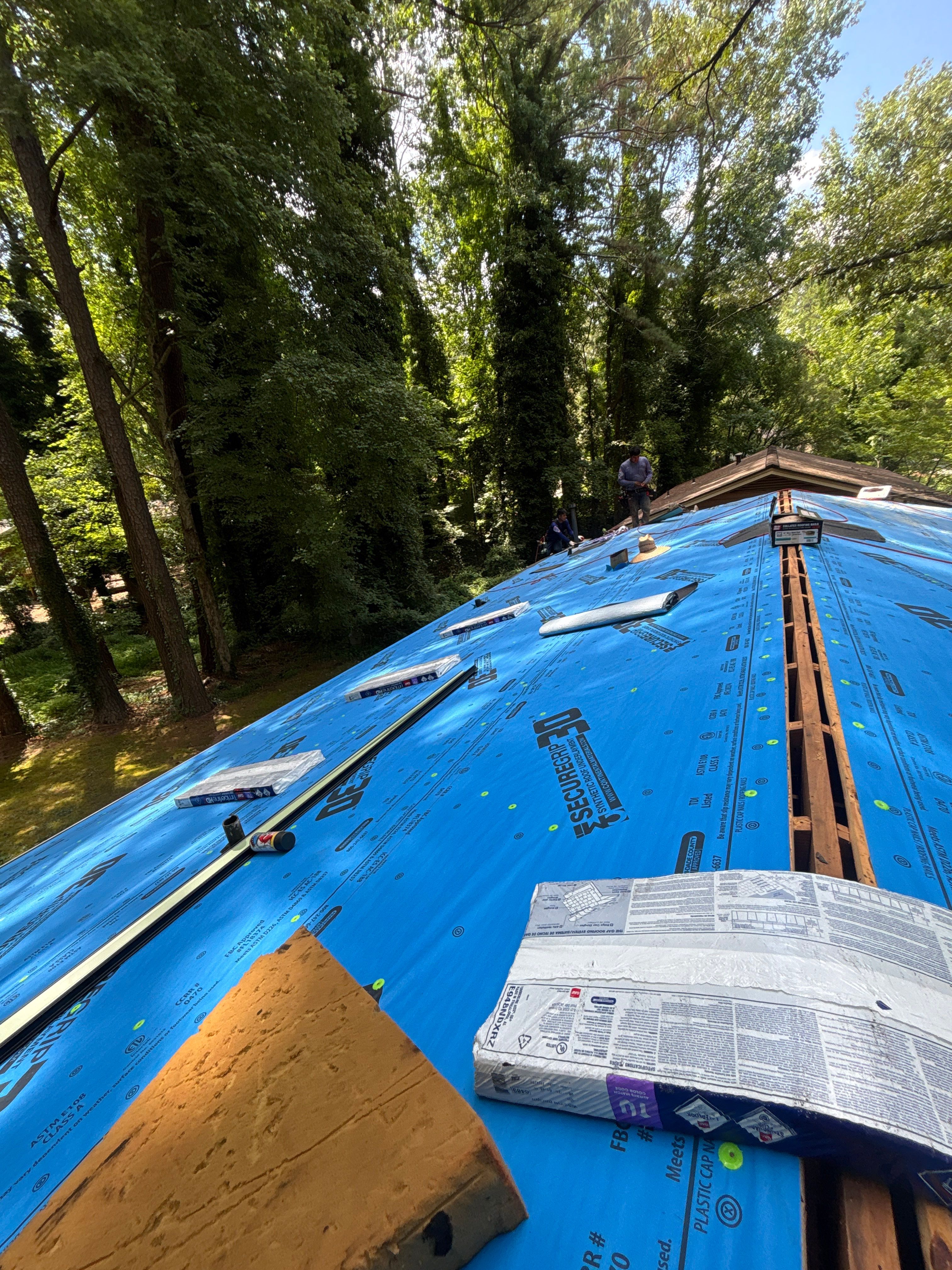 Roof replacement by Deerfield Roofing LLC