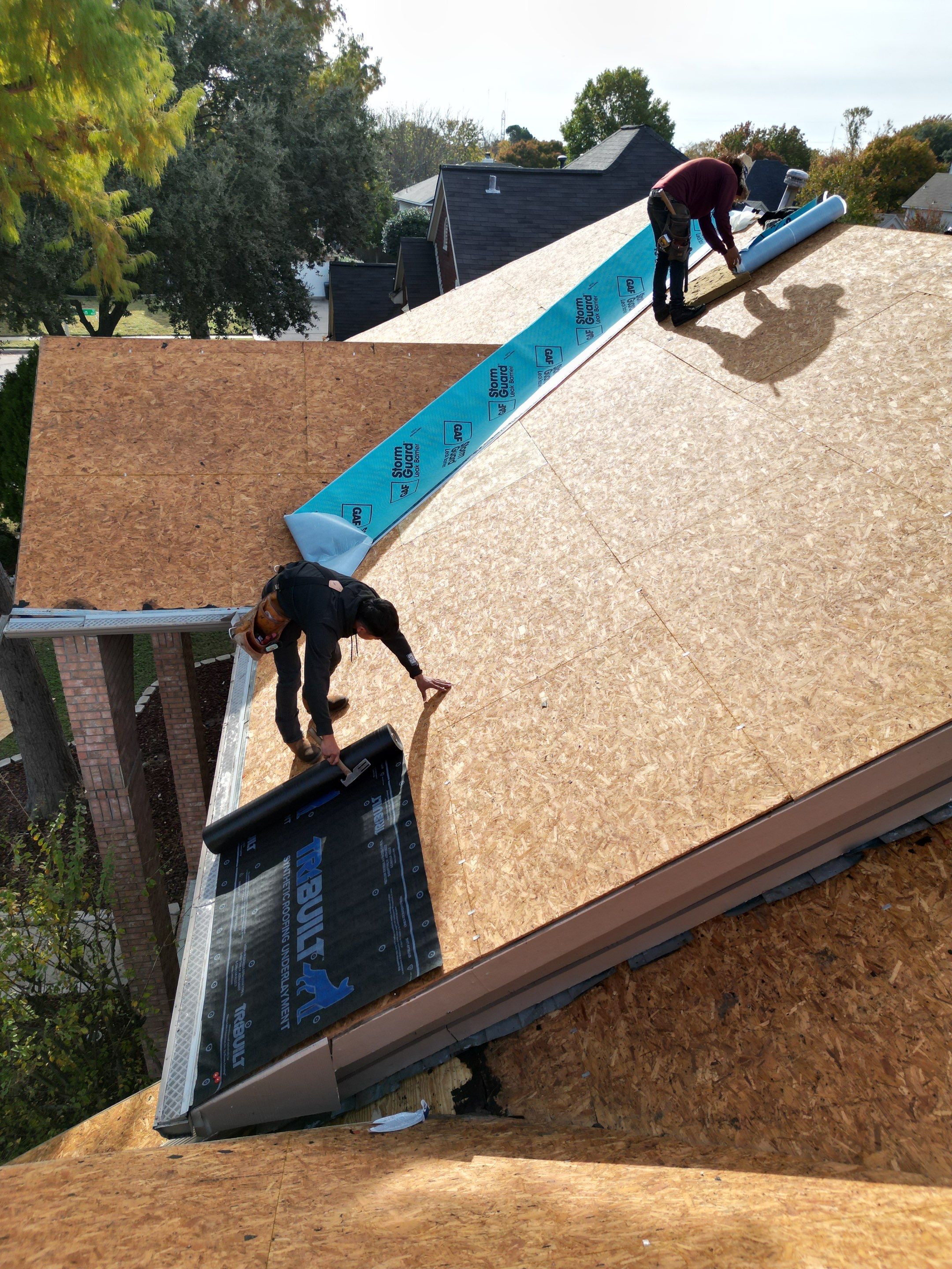 Project in Grand Prairie by Rhino Roofing and General Contracting, LLC