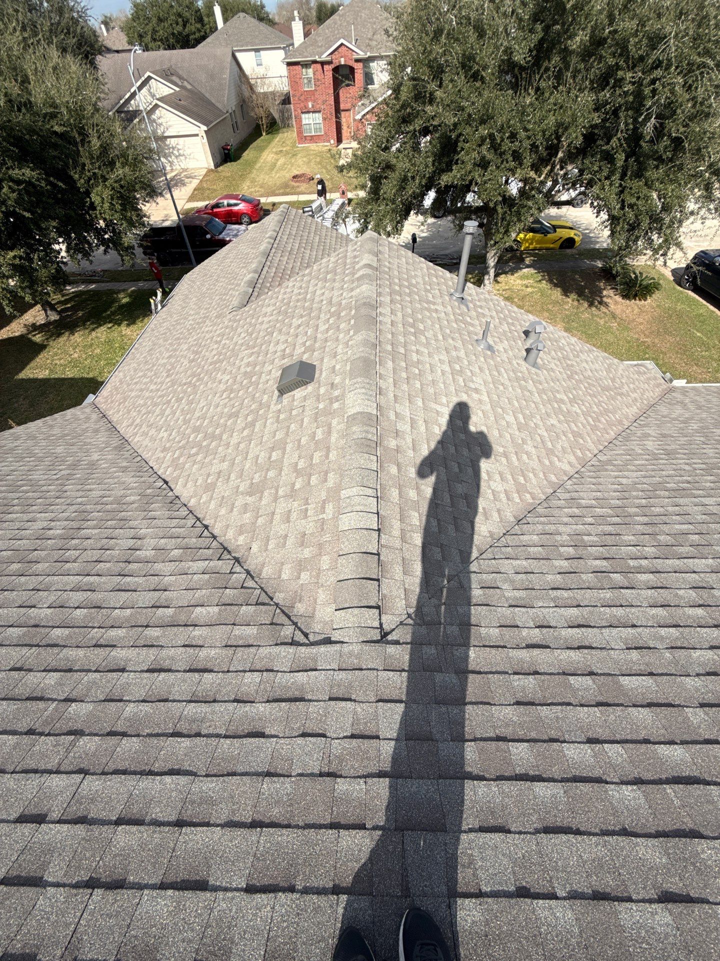 Residential Roof Replacement using GAF NATURAL SHADOW - WEATHERED WOOD by Elite Roofing LLC