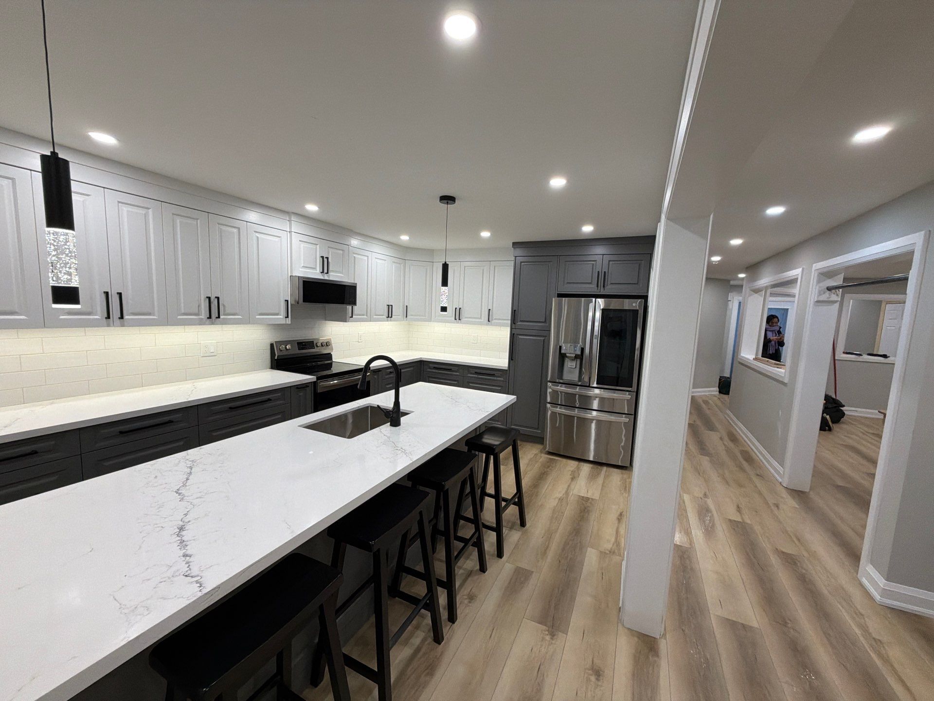 Bowmanville Main Floor Reno by Cornerstone Construction
