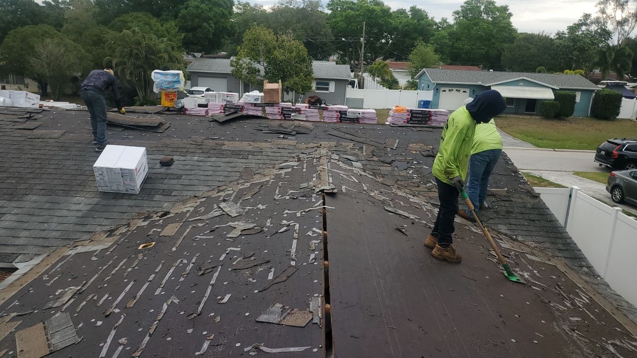 Project in St. Petersburg 33710 by Mitchell Roofing Company LLC