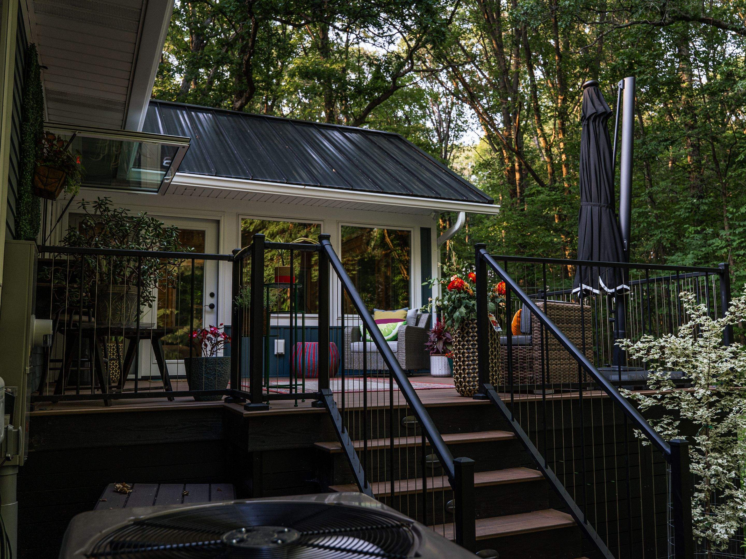 Deck and Sunroom in Westerville by The Exterior Living Company