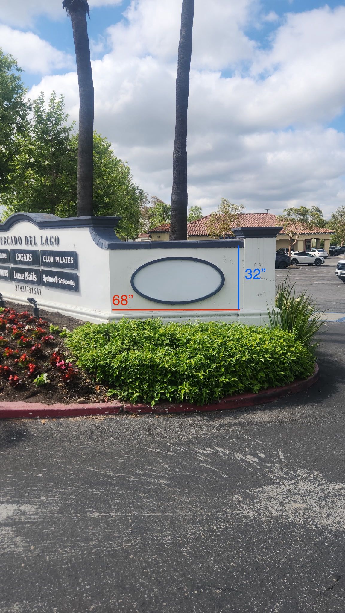 Project in Rancho Santa Margarita by Golden State Signs