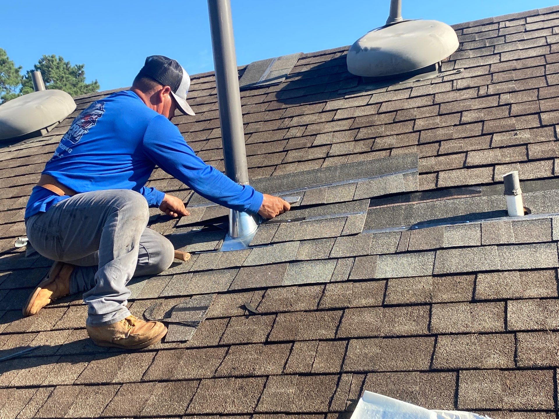 Residential Roofing Repair using Owen's Corning Duration (Lifetime) Shingles by Roof Repair Company