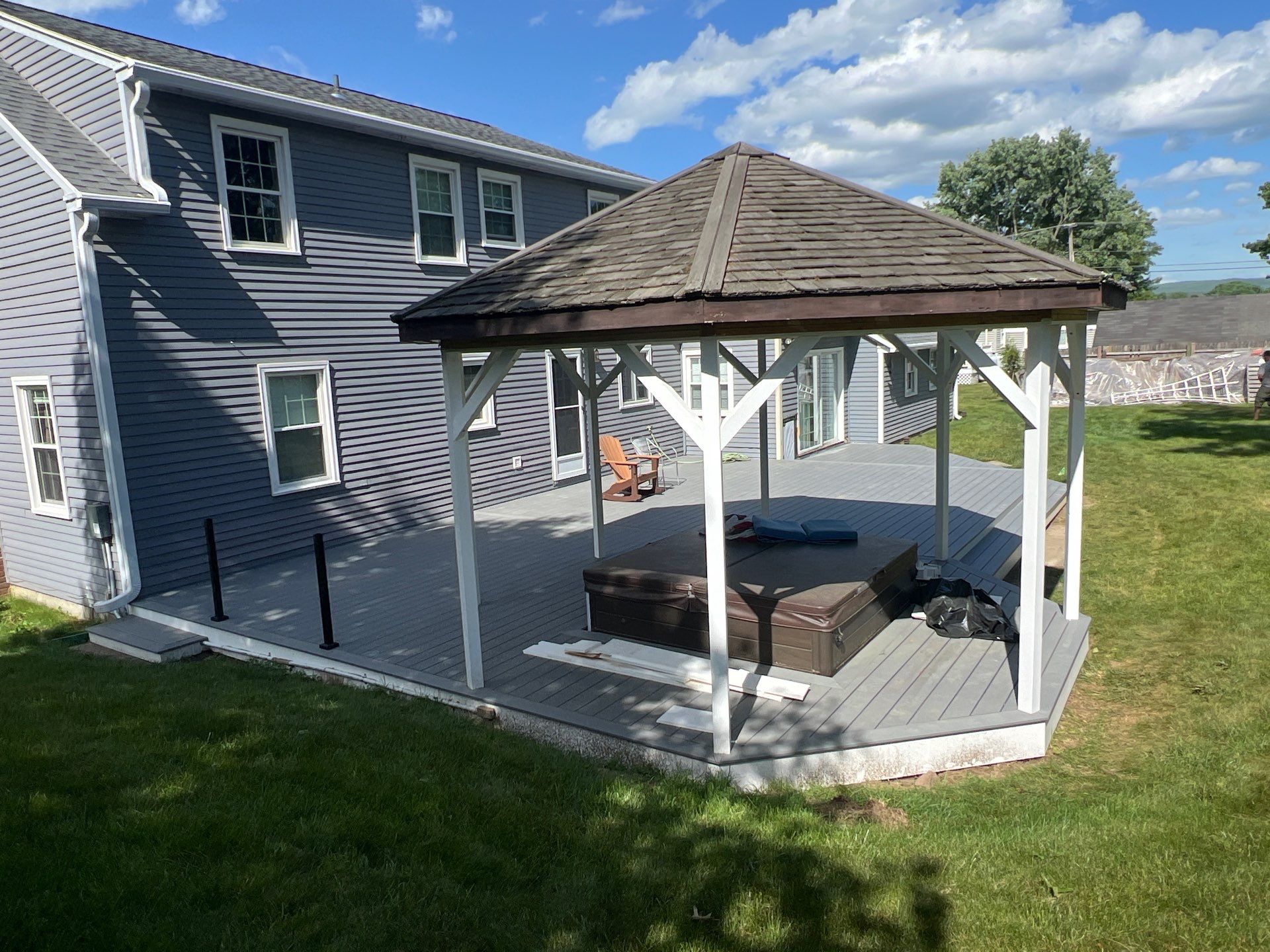Deck Repair using Trex Select Decking by Chagnon Building & Remodeling LLC