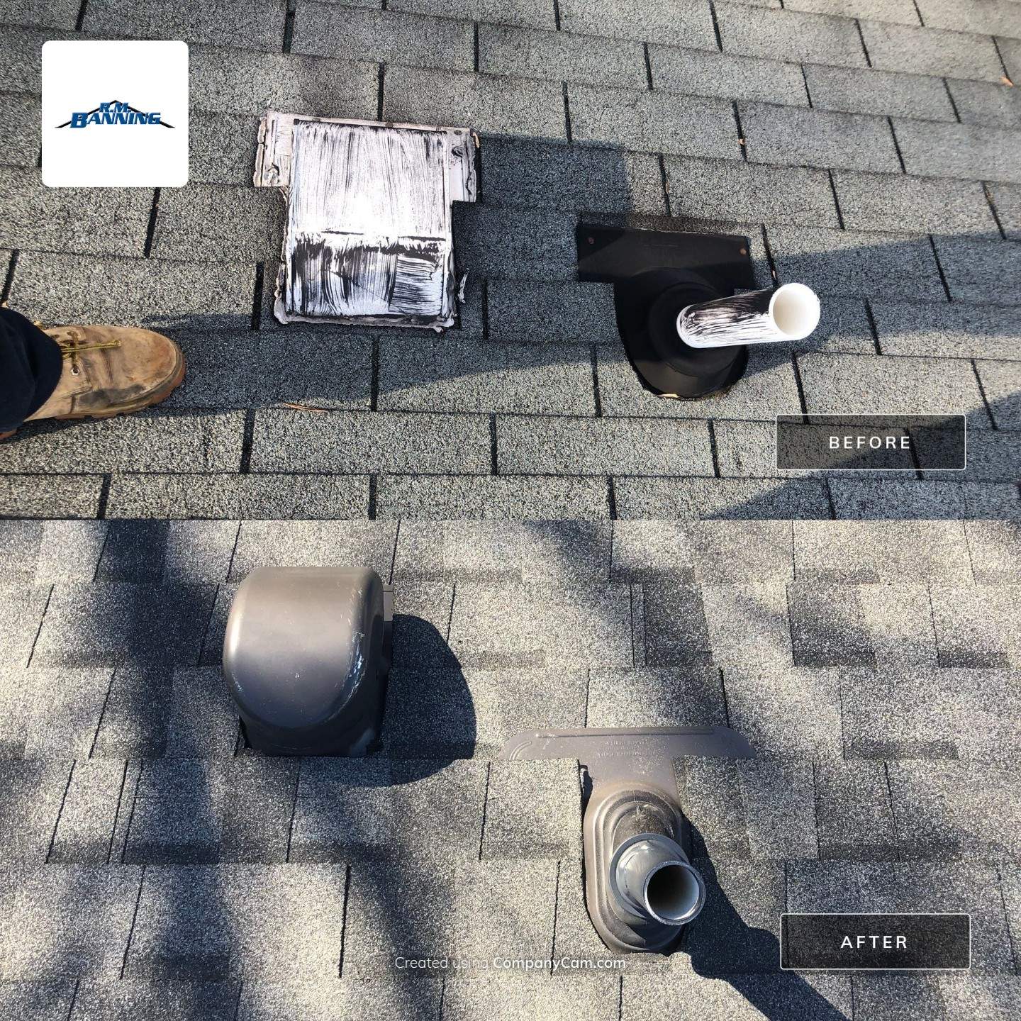 Alexandria CertainTeed Landmark Pro Roof in Max Def Pewterwood  by RM Banning, Inc.