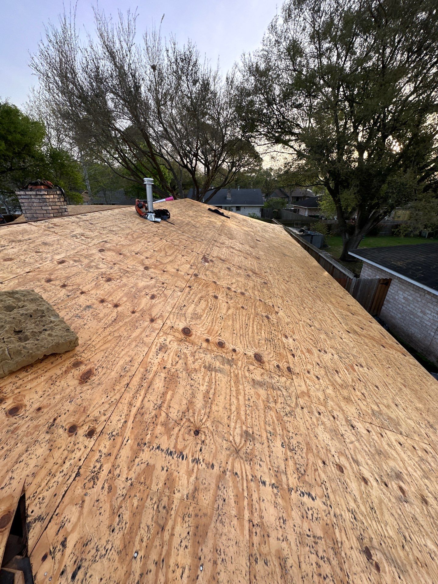 Project in Houston by Motion Roofing