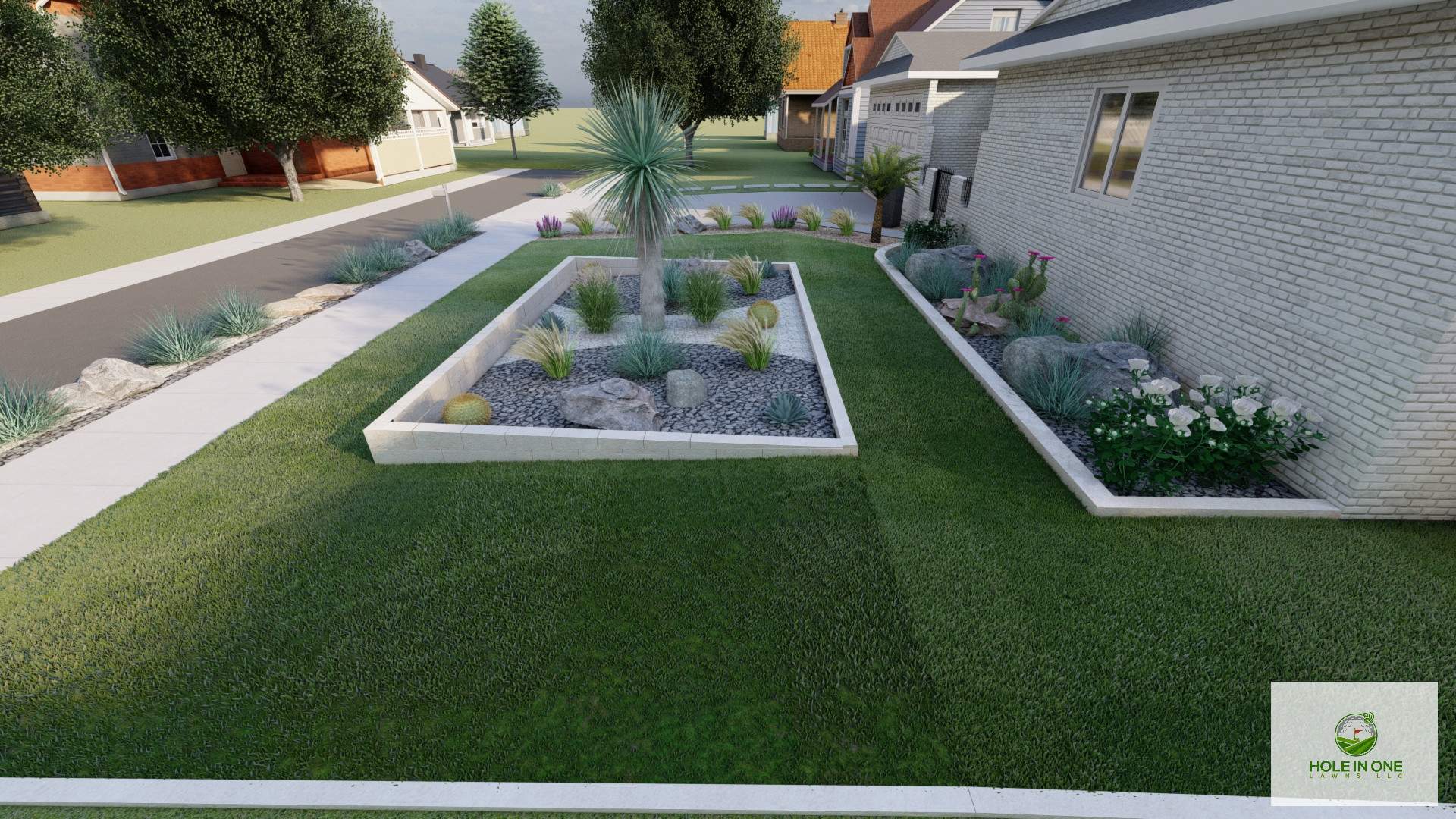 Leon Valley, TX by Hole In One Lawns, LLC