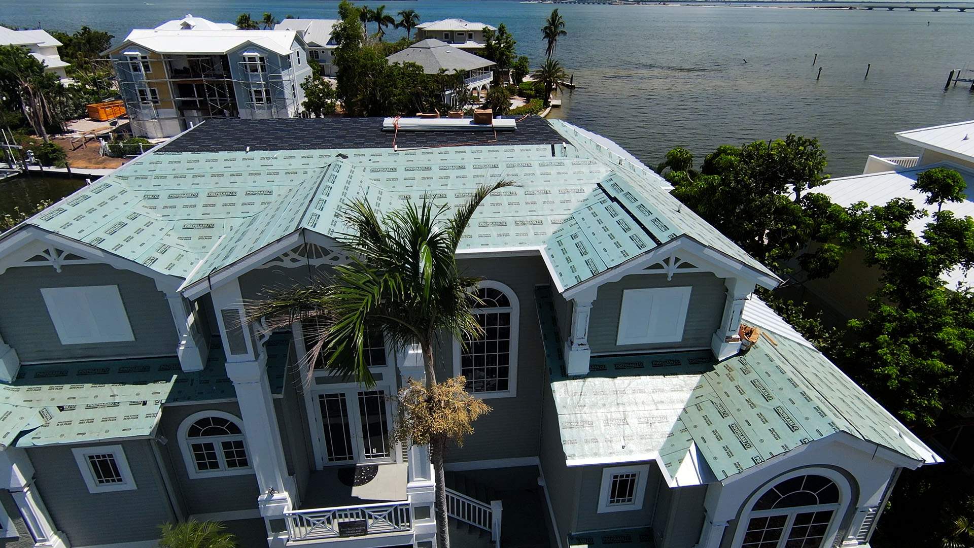 Sanibel Island Standing Seam Roof Replacement by Four Peaks Roofing