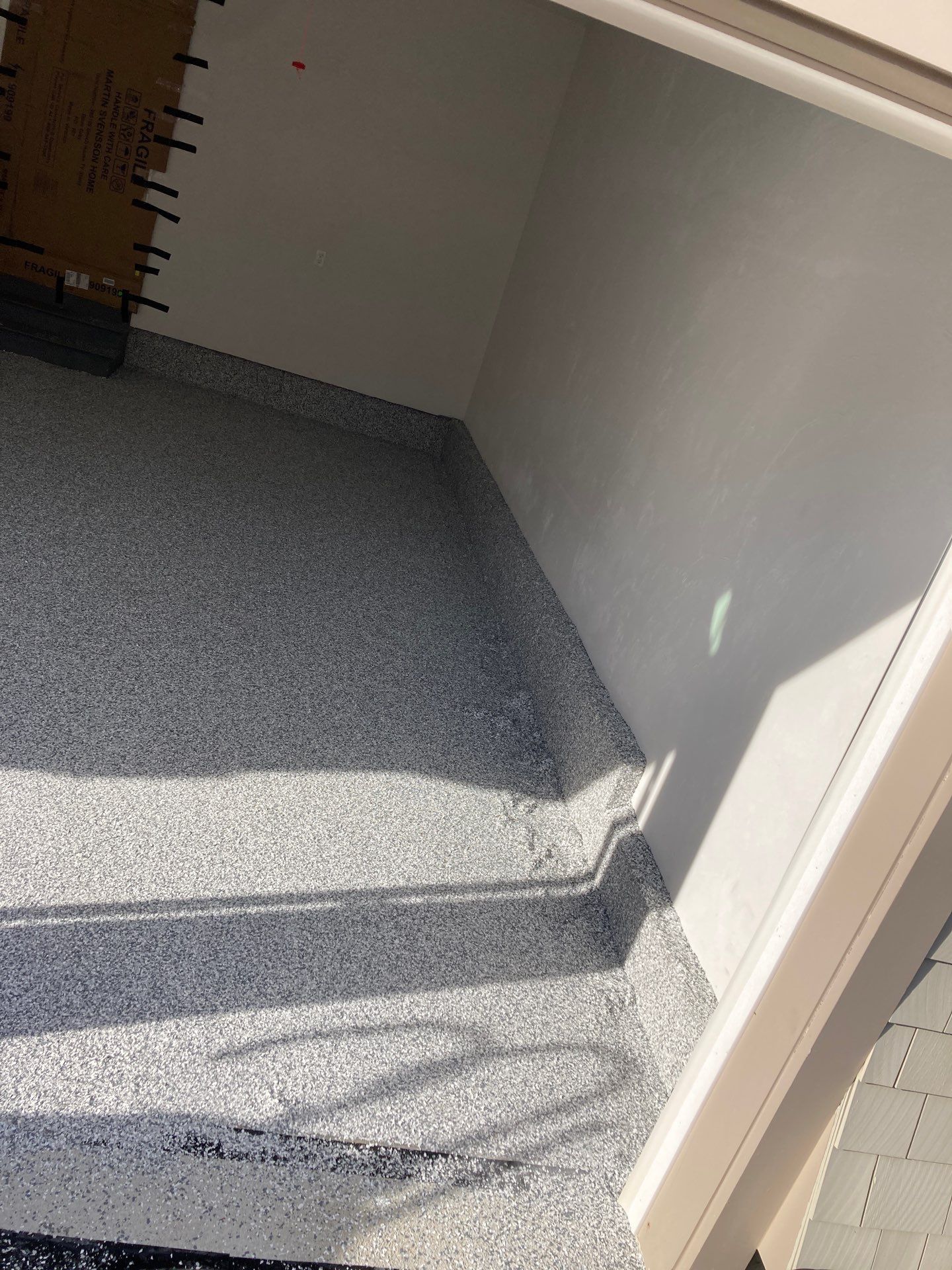 Cuddy Garage TransFLOORmation by Symphony Concrete Coatings