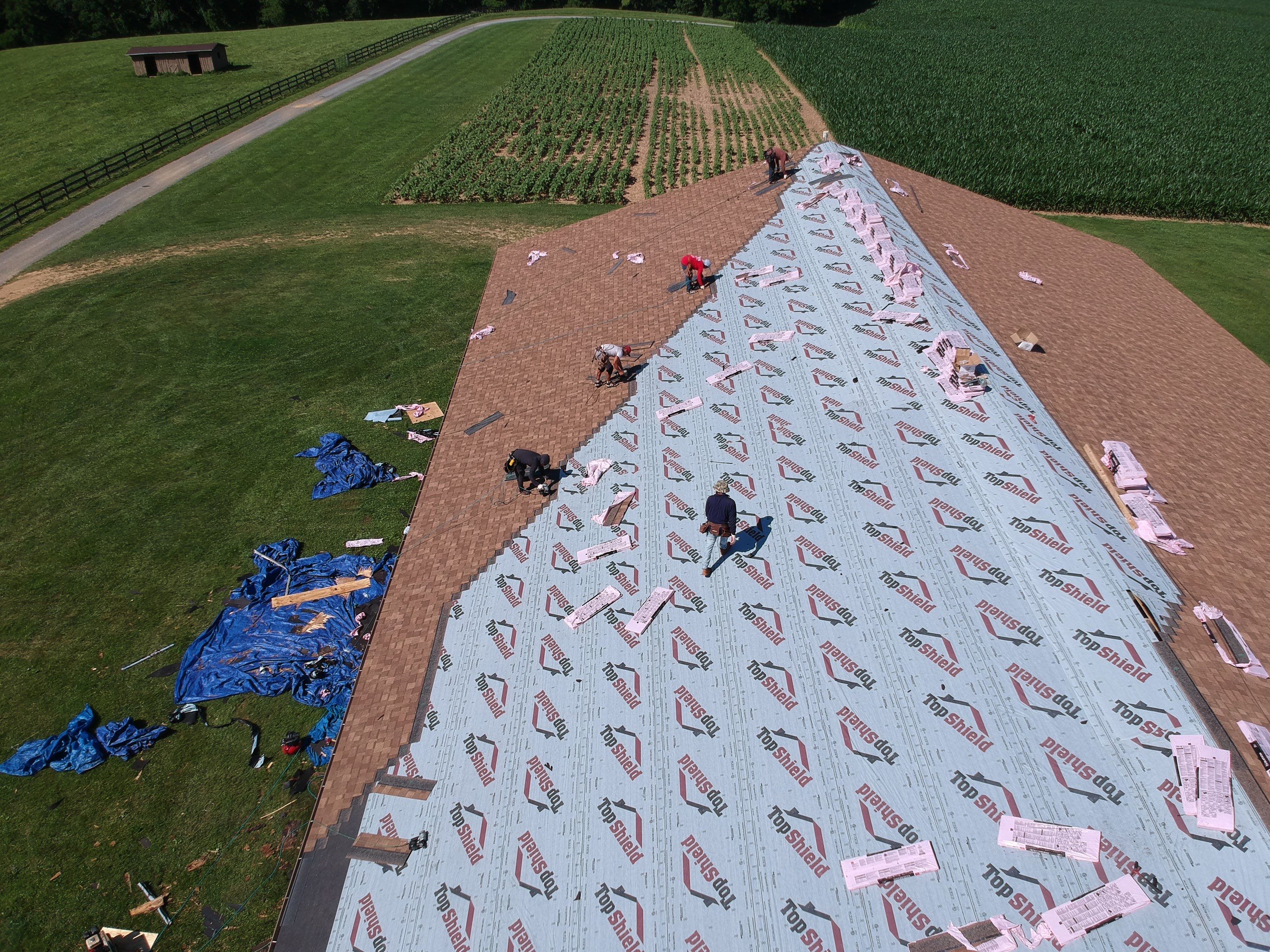 Roof Replacement in Upperco, MD • Private Farm by Seipp Roofing, LLC