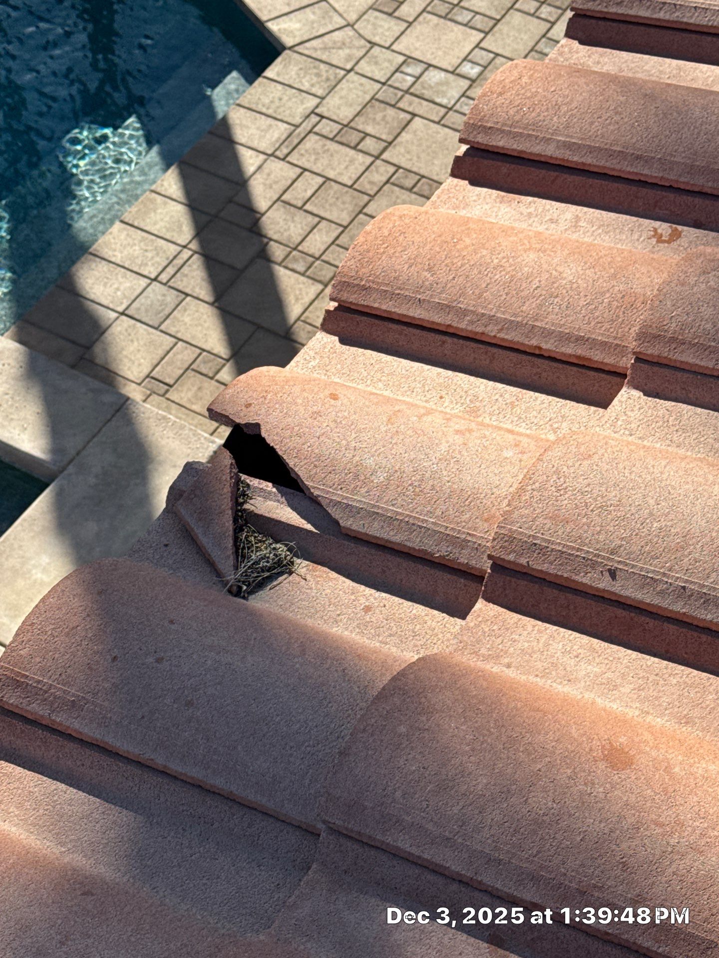 Project in La Quinta by Desert Roof Concepts