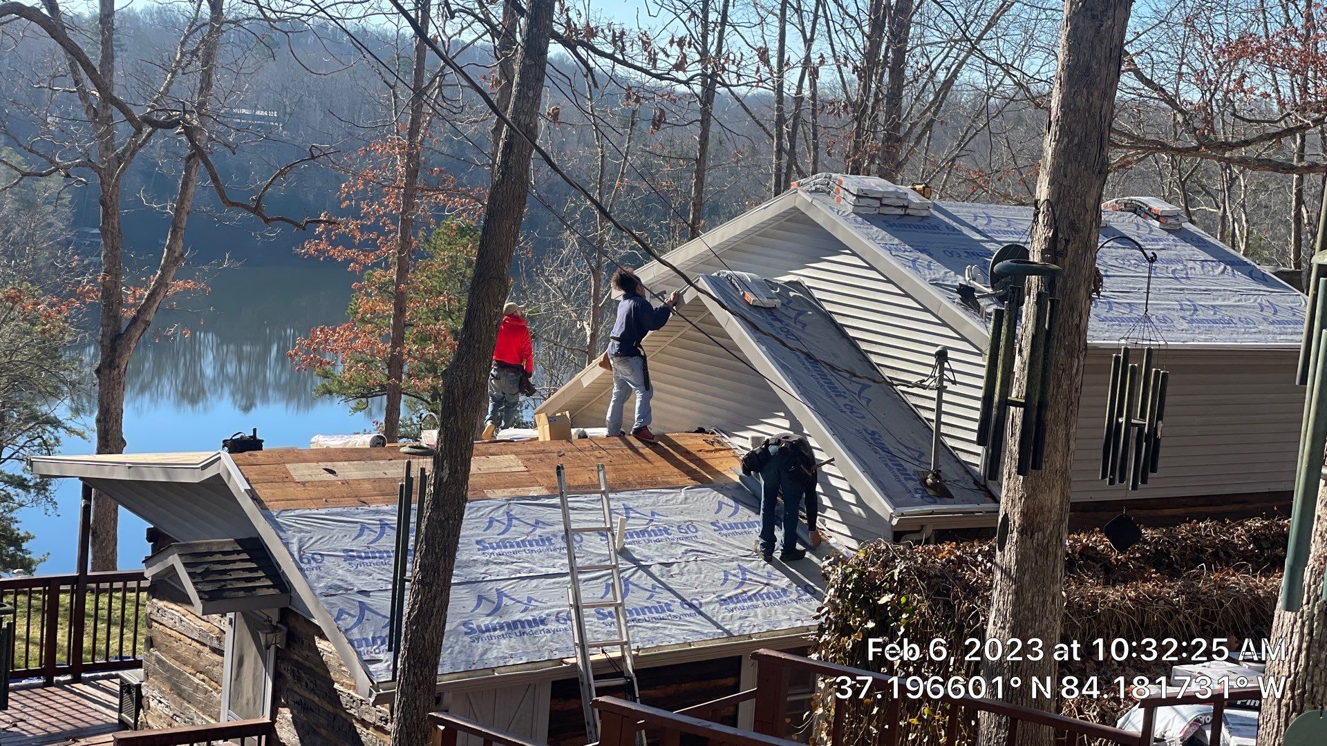 Residential Roofing Installation  by KISH RESTORATION 