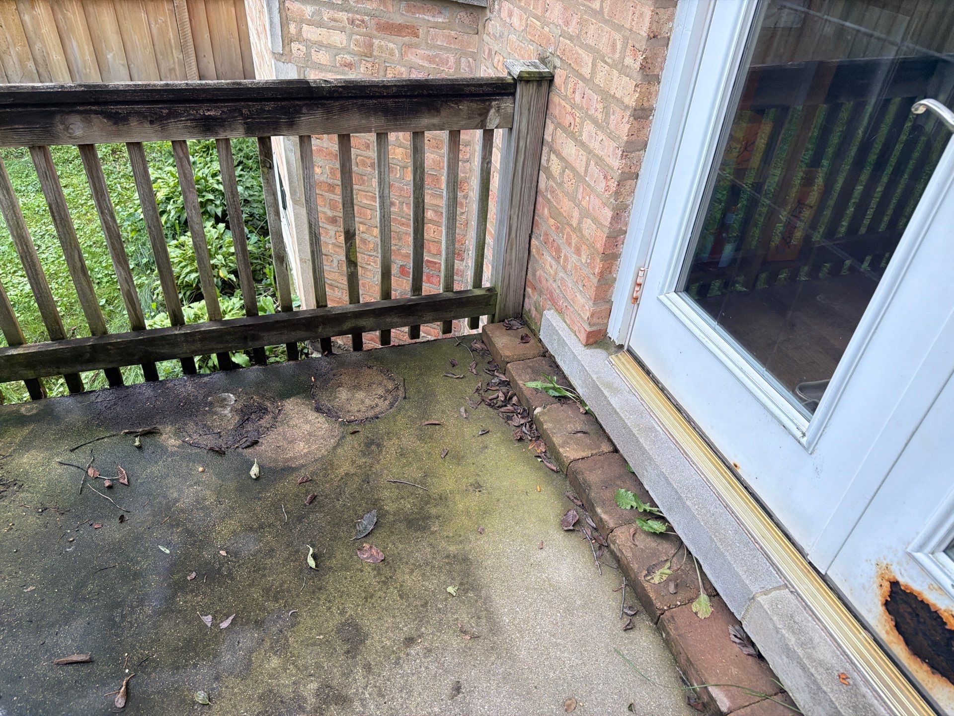 Wood fence cleaning and sealing by Northern Power Washing LLC.