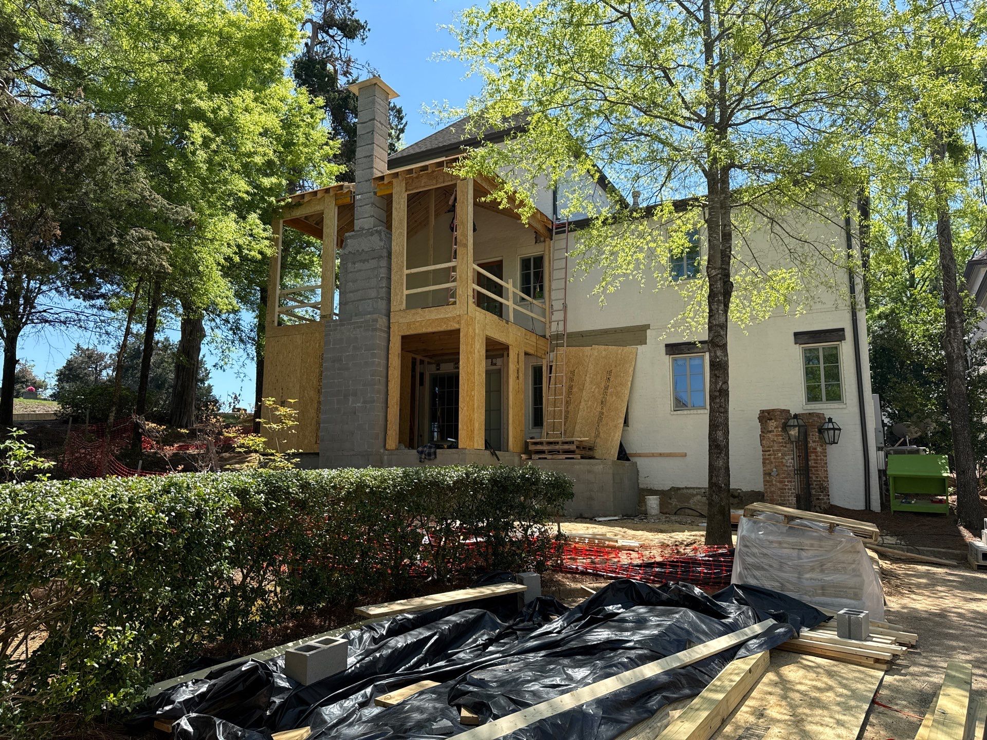 Residential Roof Replacement and Two-Story Porch Addition in Oxford by Revival Roofing Services