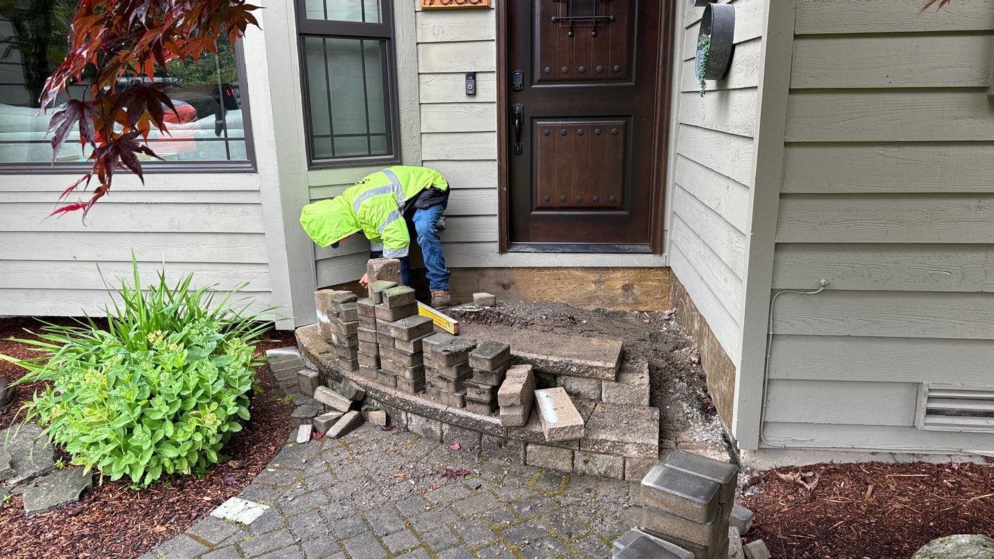 James | Concrete Driveway, Walkway & Stairs/Porch and & Planting by Jireh Asphalt & Concrete Inc 