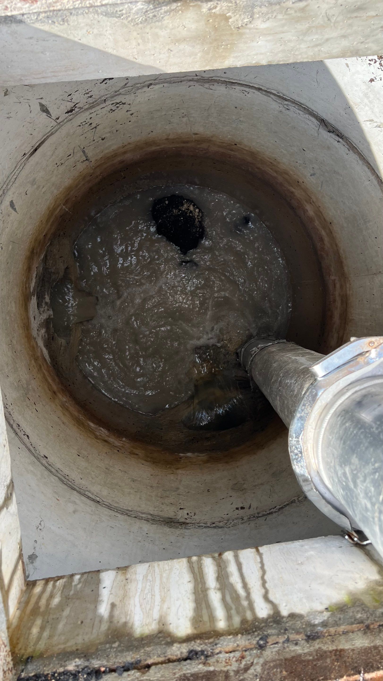 New Construction Commercial Parcel Stormwater System Cleaning by Don Mar, Inc. Storm Water Solutions