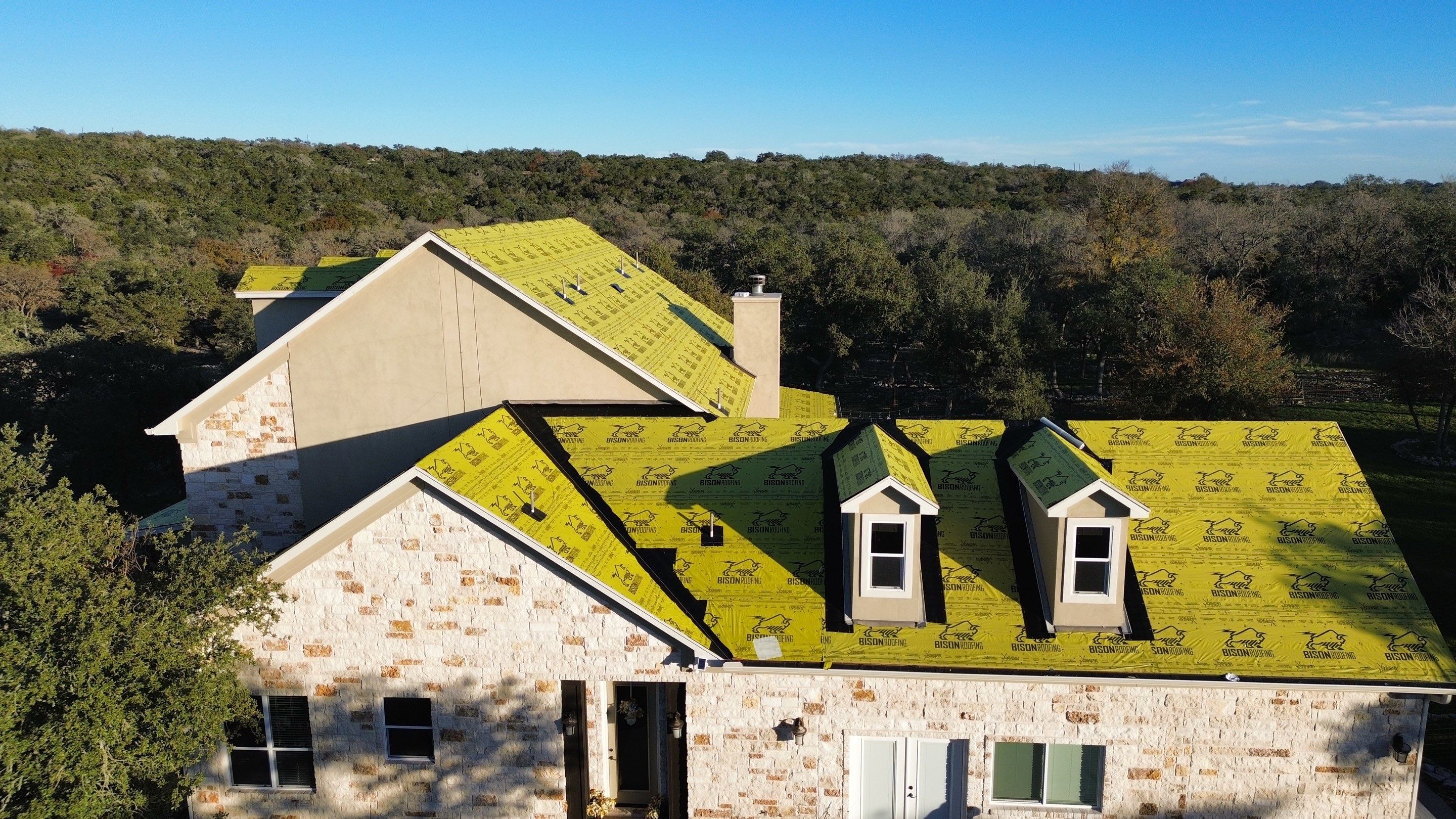 New Braunfels Roof Project by Bison Roofing  