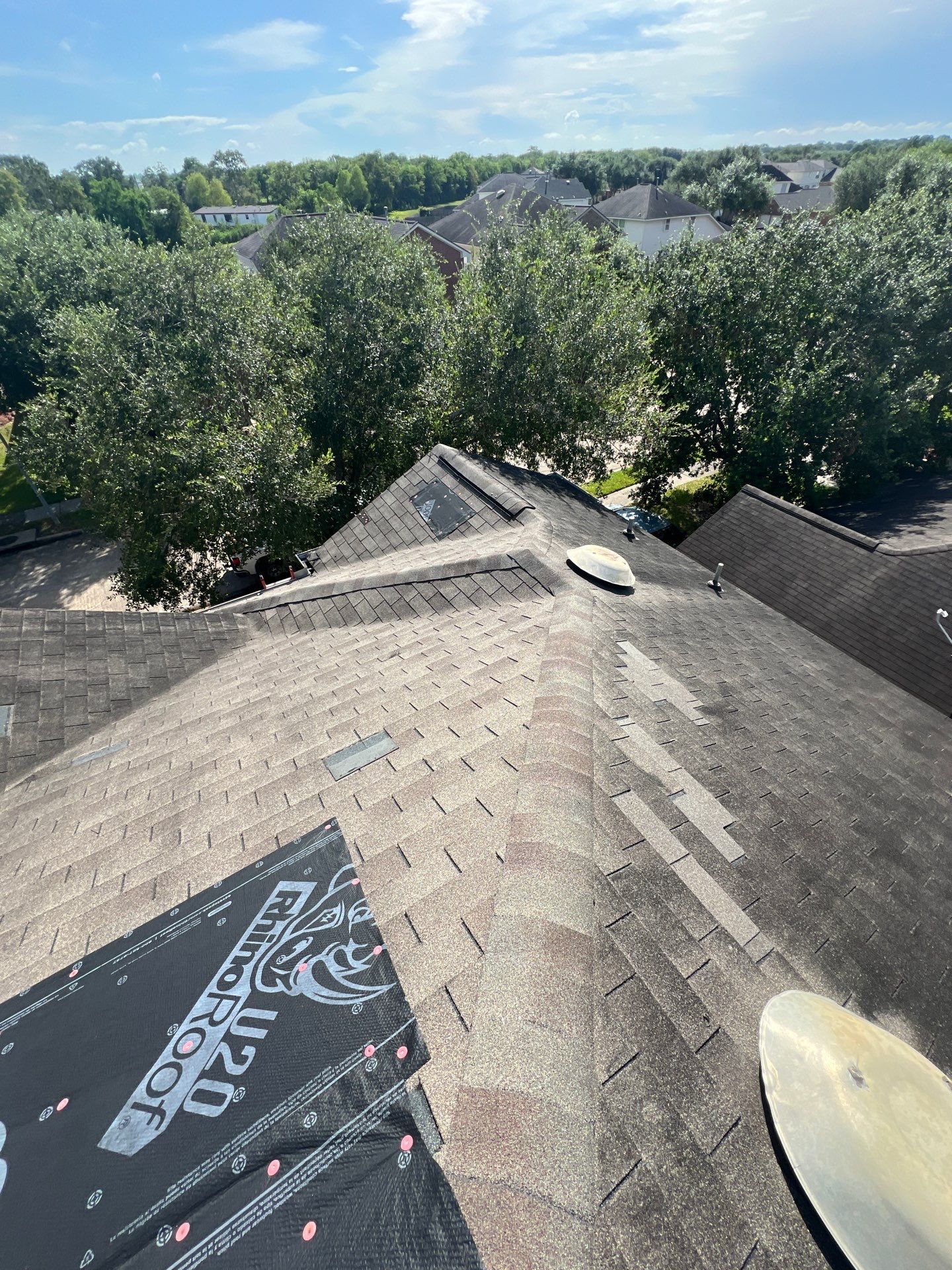 Residential Roofing Repair using Owen's Corning Duration (Lifetime) Shingles by Roof Repair Services LLC