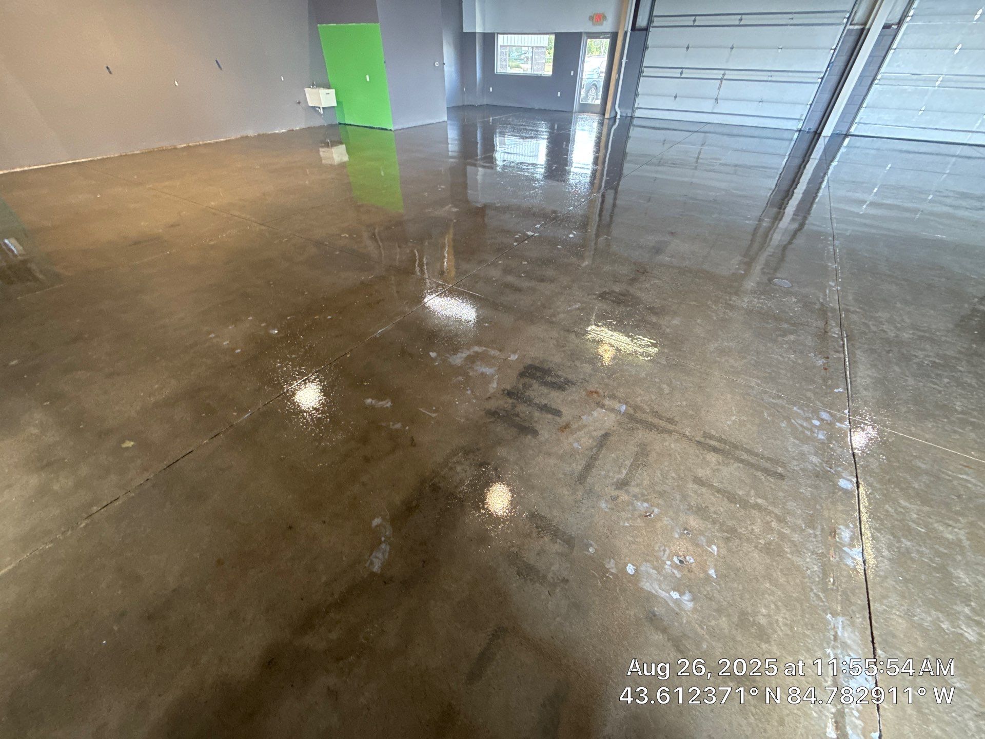 Project in Mt. Pleasant by Wise Coatings of Central Michigan