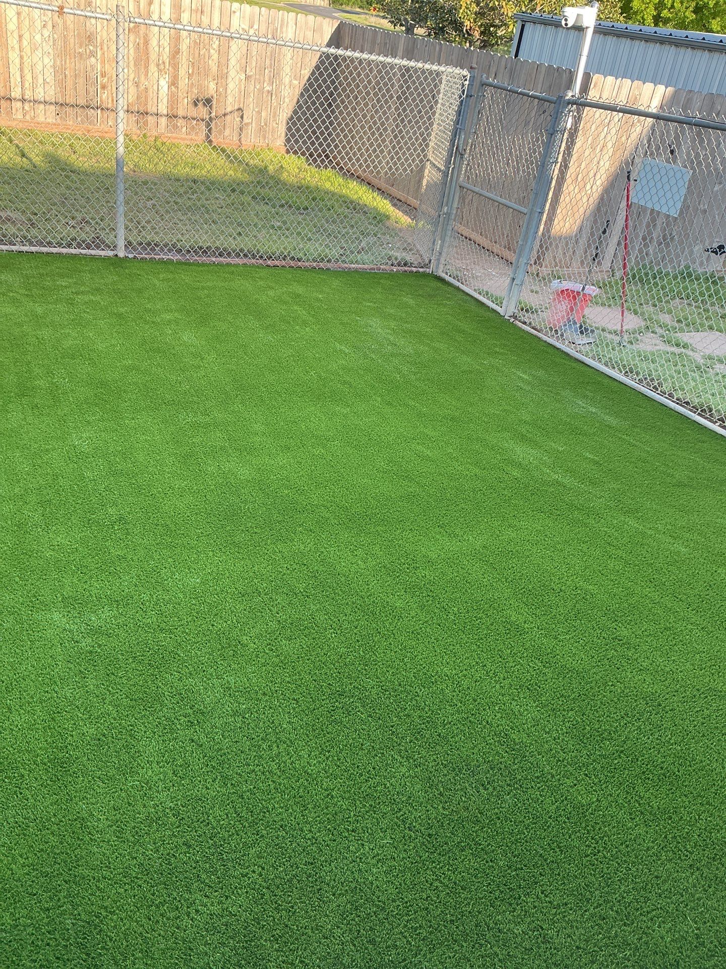 Synthetic Turf Installation using Pet Turf by Turf Concepts