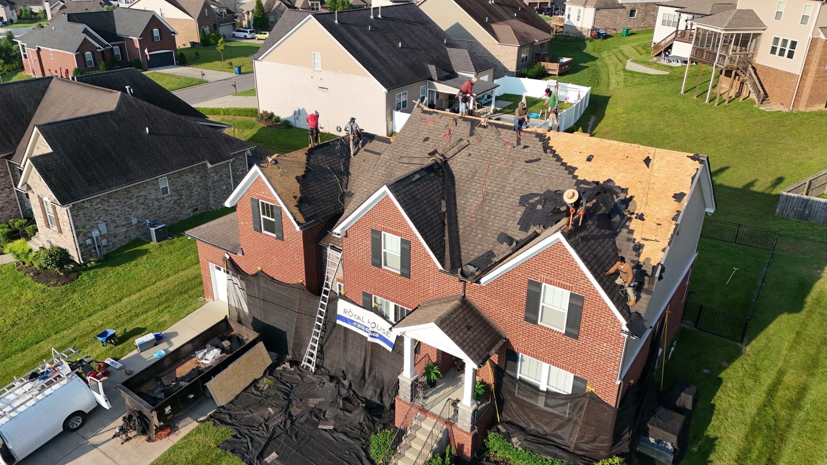 Espresso Re-Roof by Royal House LLC