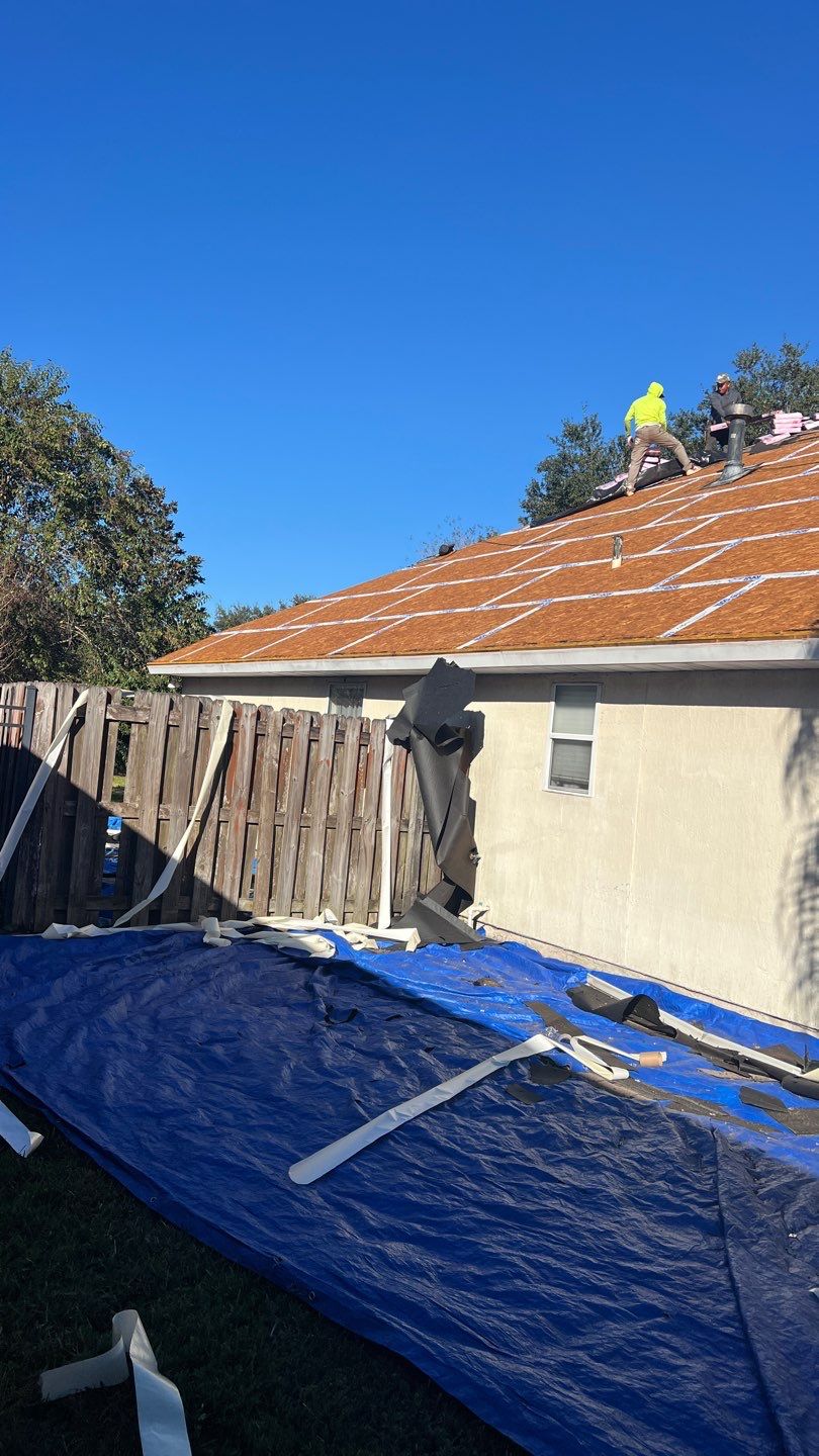 Residential Roofing Installation using Owens Corning TruDefinition Duration Shingles by Galaxy Builders, Inc.