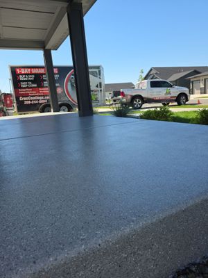 Patio Transformation using Battleship Hybrid