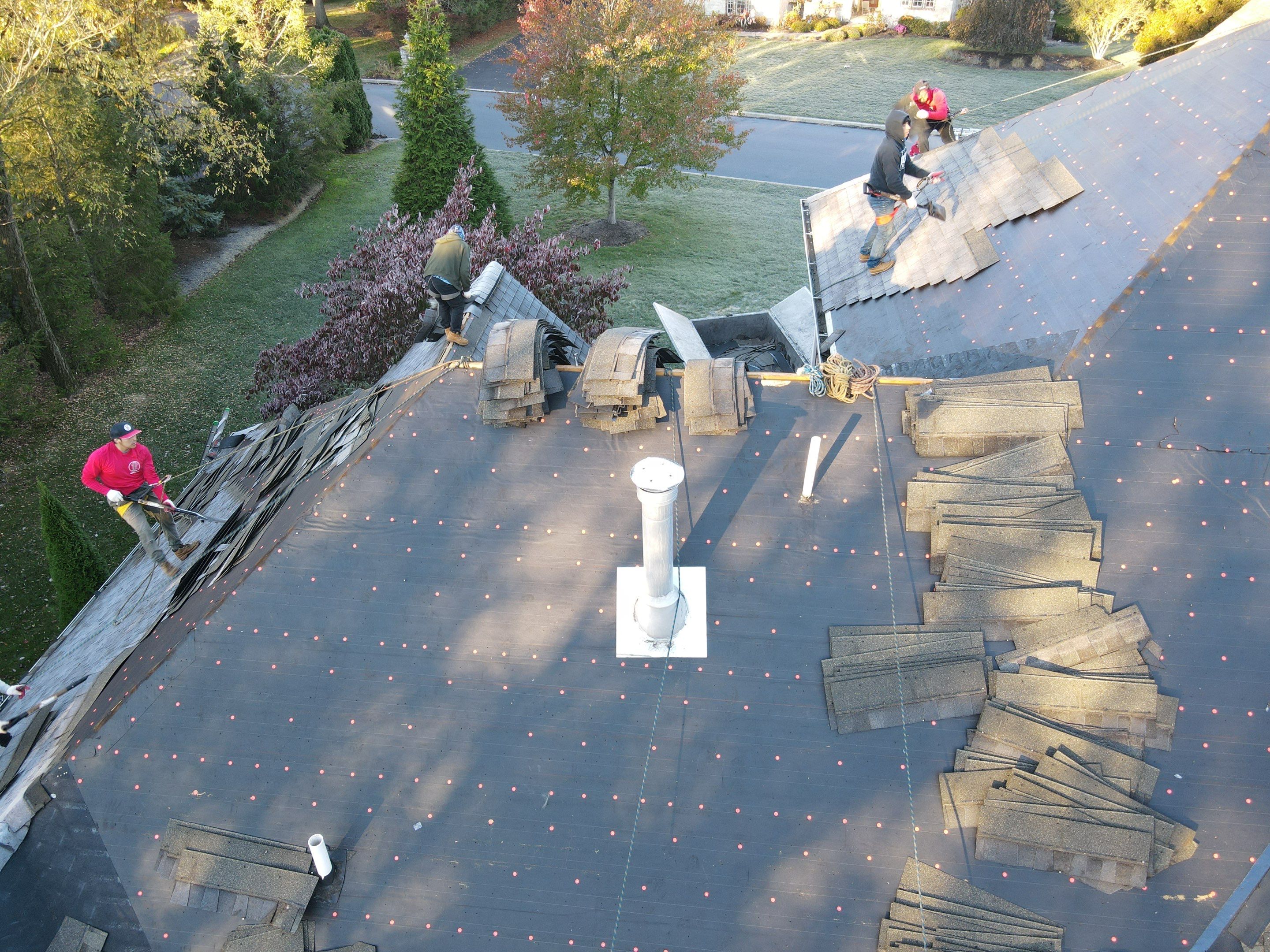 GAF SYSTEM INSTALL WEATHERED WOOD  by Teflon Roofing