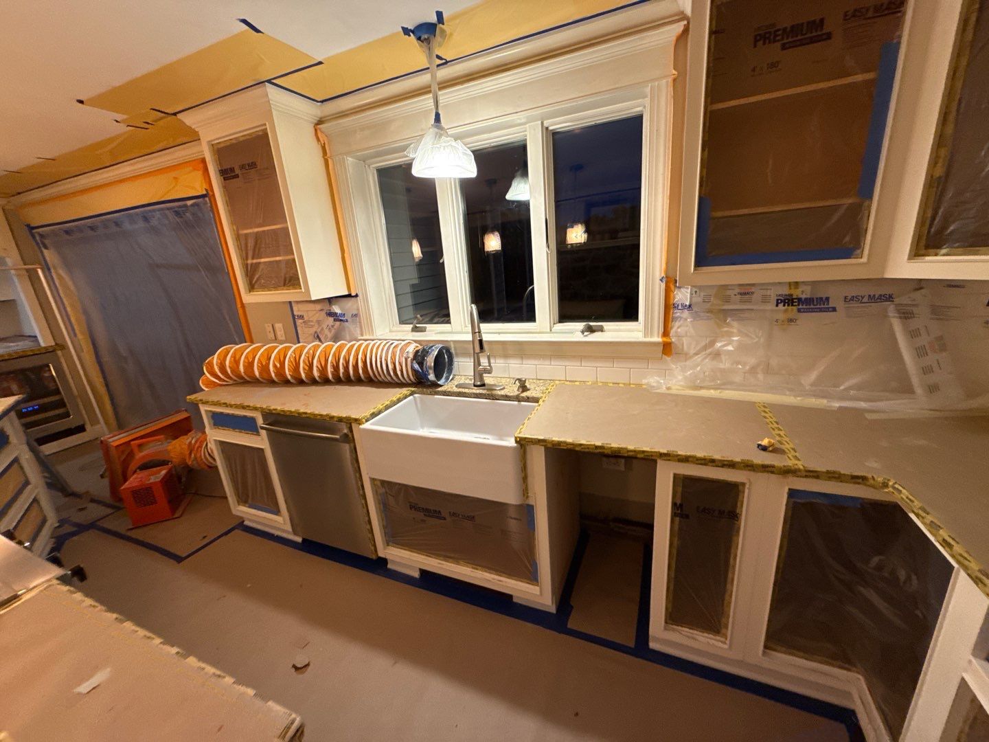 Cabinet Refinishing with Alabaster by EXCELLENCE | CARTO