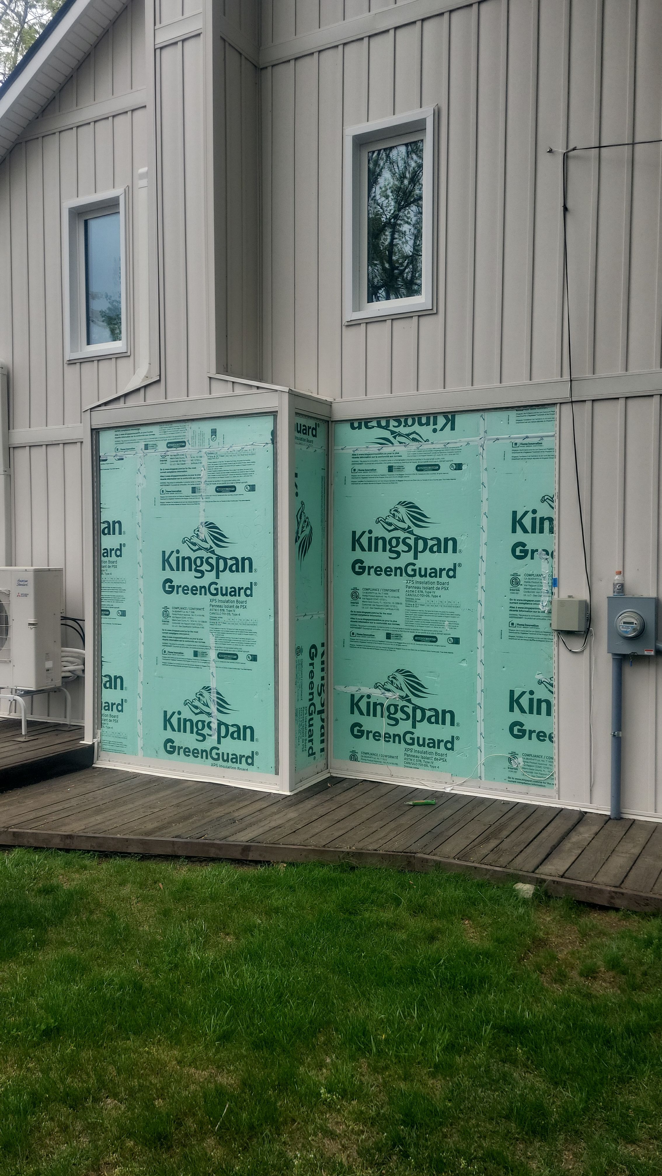 Siding Replacement using CertainTeed Board & Batten by 180 Contractors