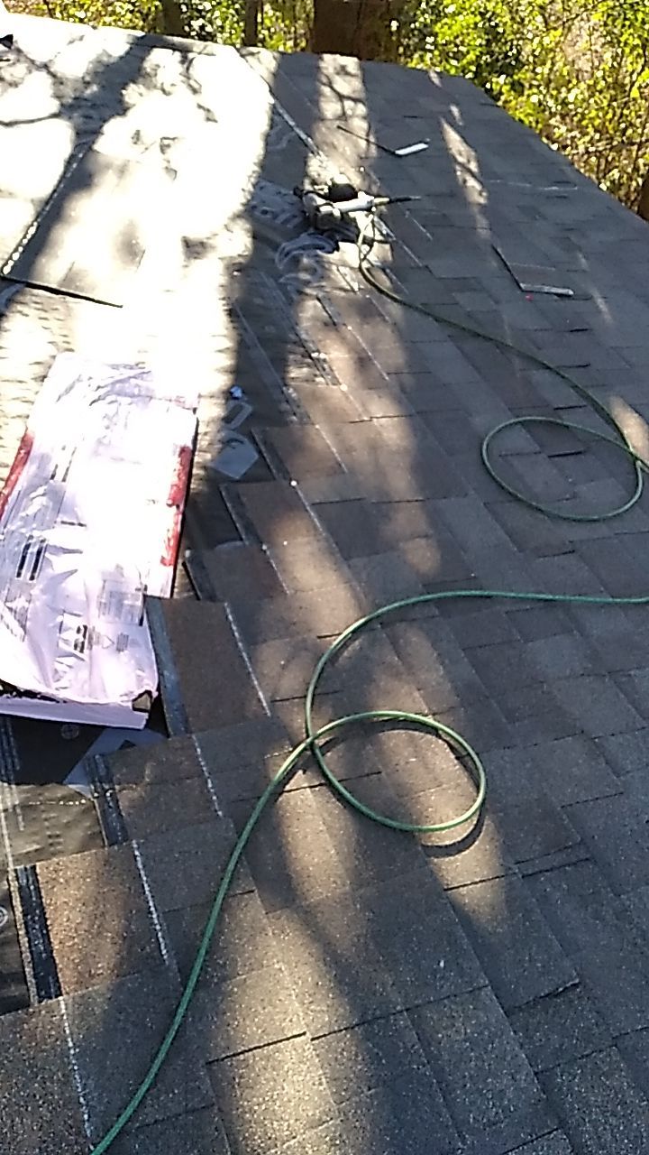 Commercial Roofing Installation using Owens Corning Oakridge Shingles by Indigo State Roofing
