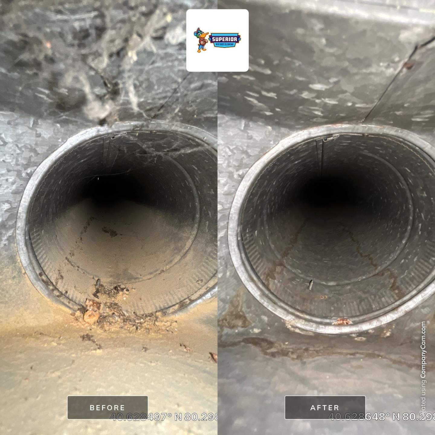 Air Duct Cleaning With a Vacuum Truck in Aliquippa, PA by Superior Air Duct Cleaning