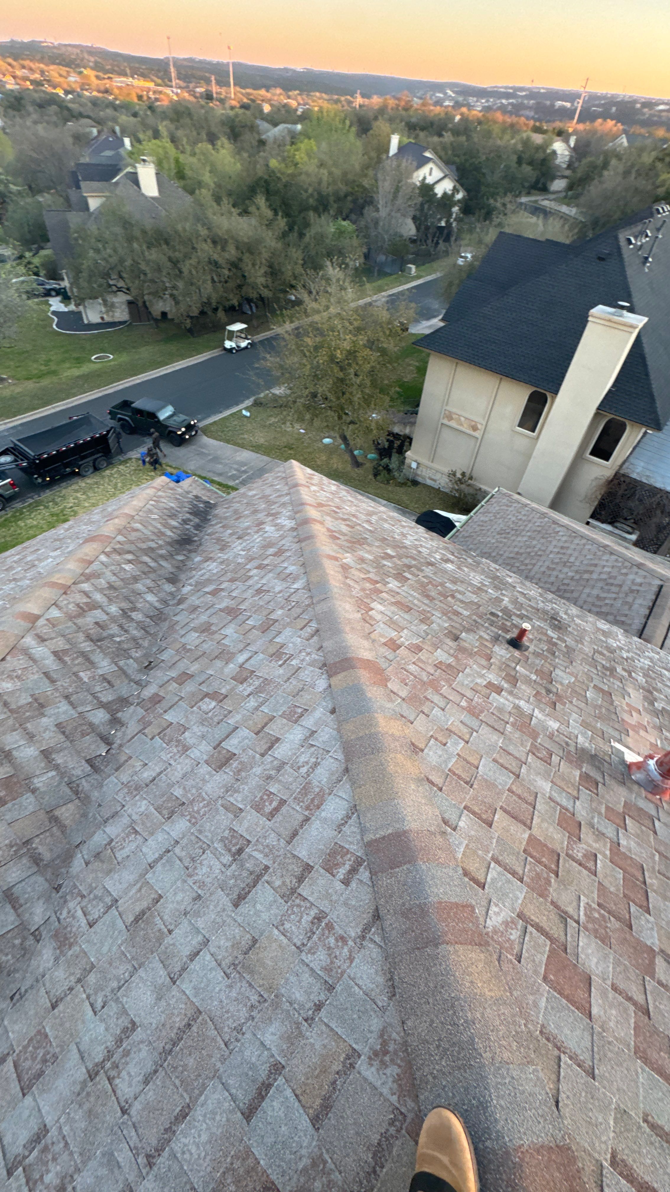 Residential Roof Replacement using GAF HDZ - Charcoal shingles by Elite Roofing LLC