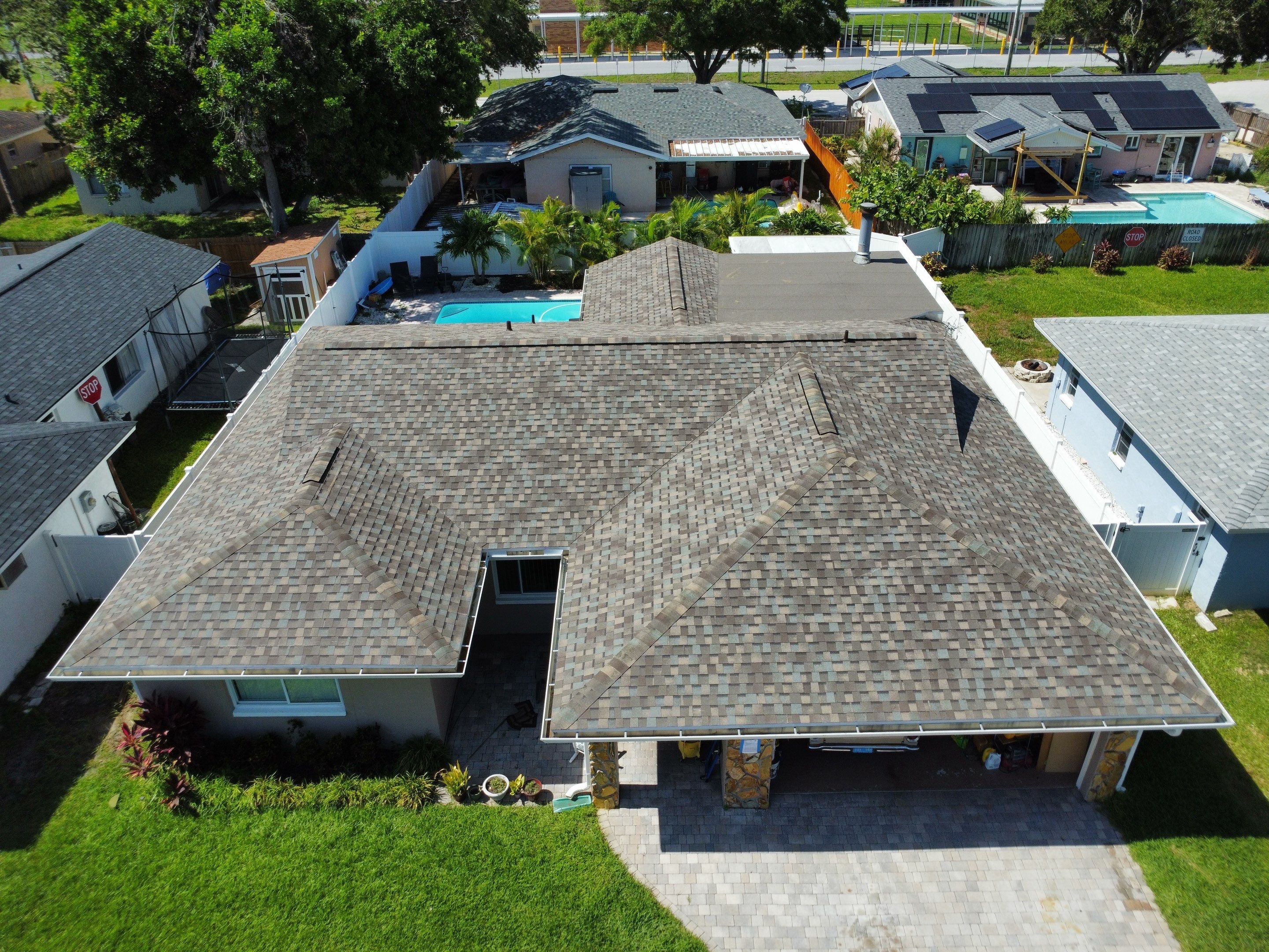 Roof Replacement in Pinellas Park, FL. by Steadfast Roofing