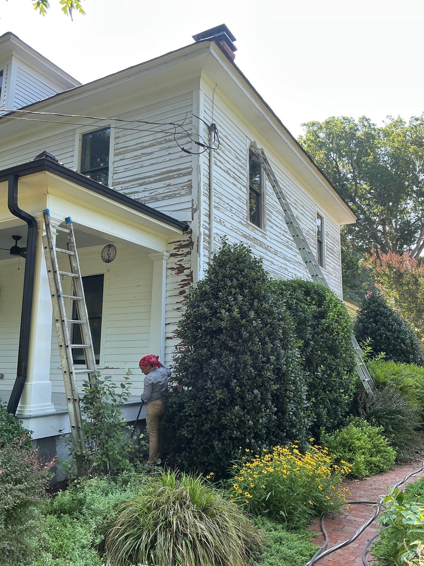 Exterior painting and Deck staining by GonzalezPainters & Contractors Inc