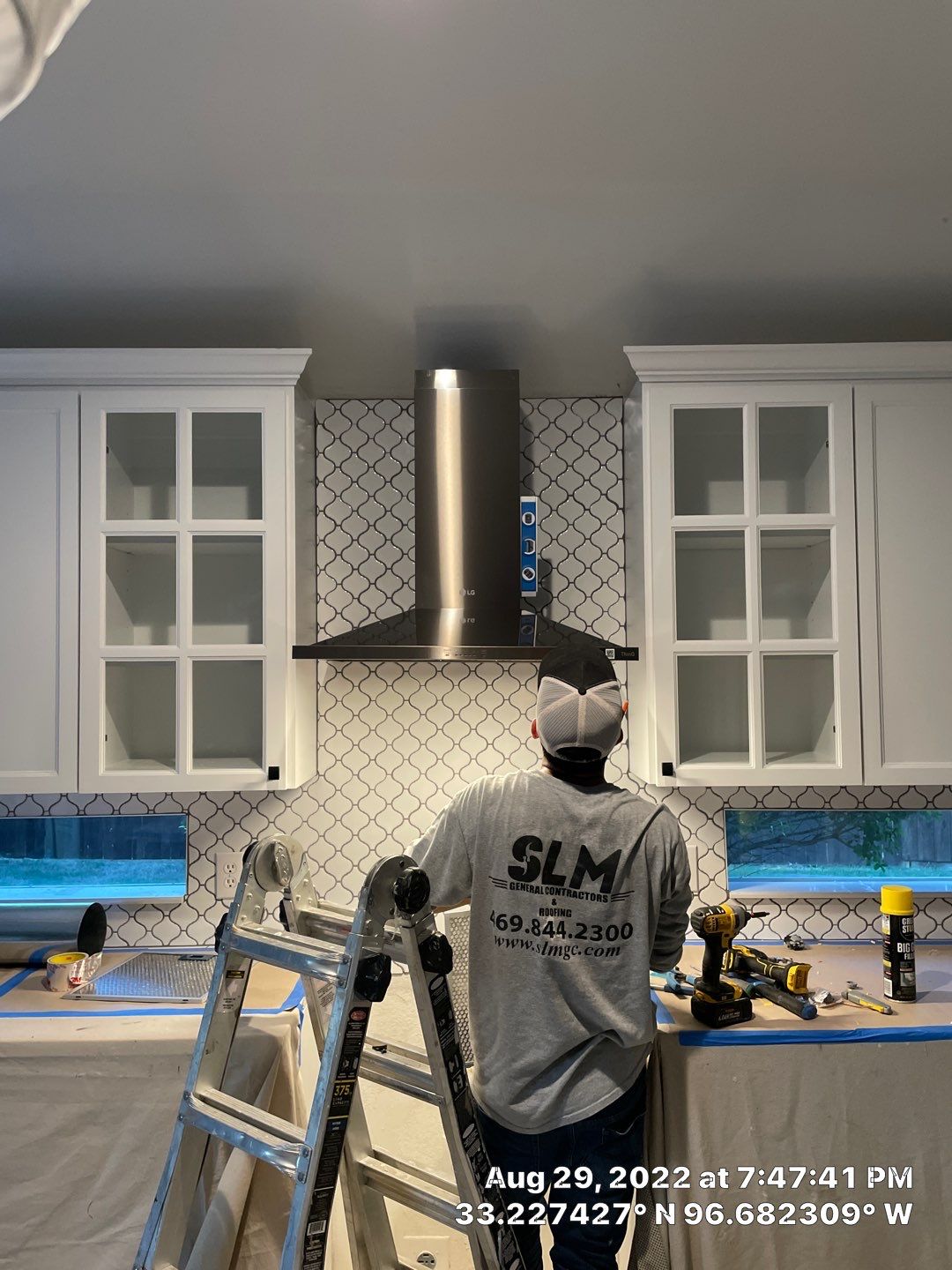 Custom cabinetry Kitchen Remodel by SLM General Contractors & Roofing